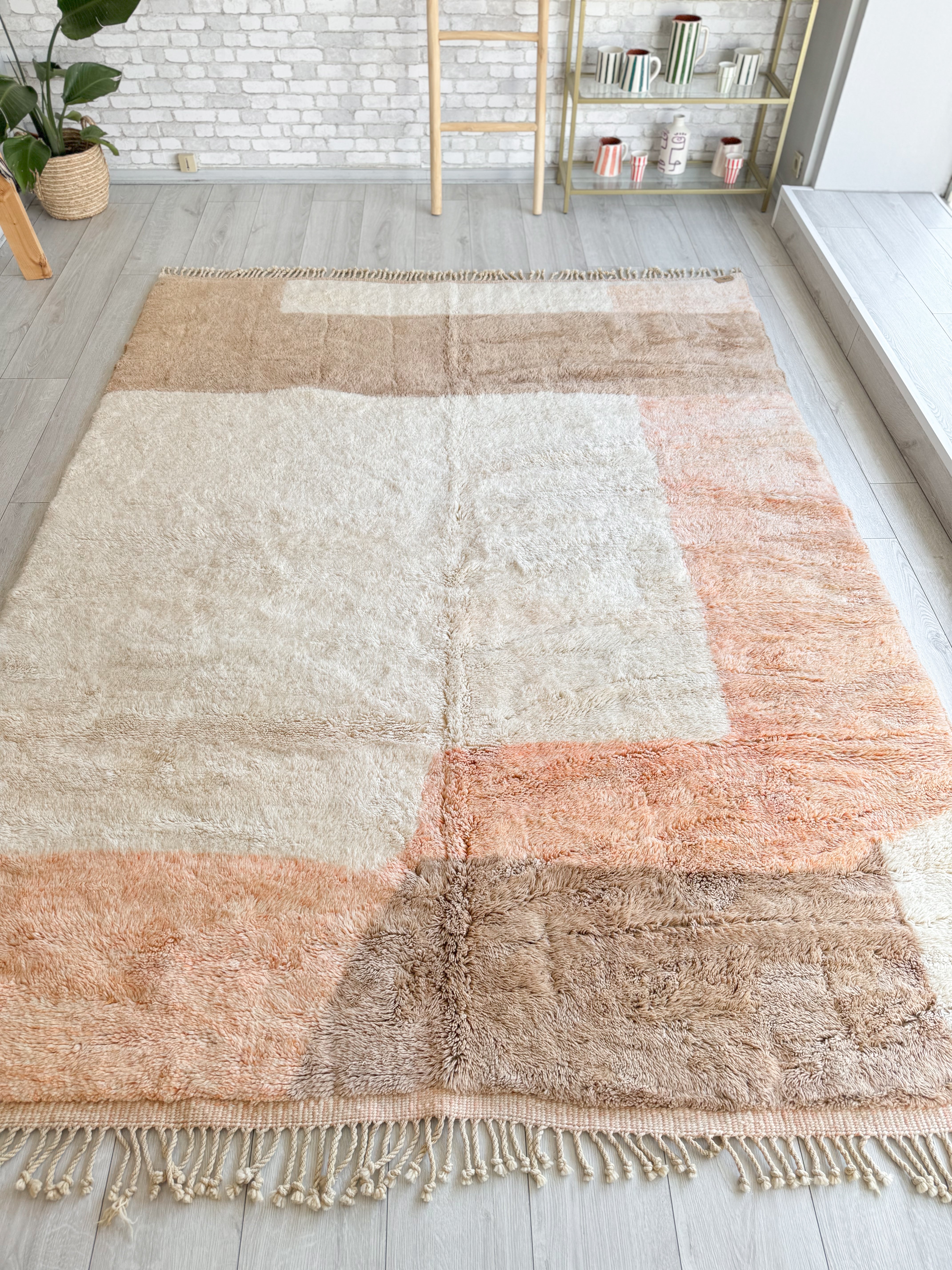 Luxurious Beni M’rirt Rug 211 x 284 cm / 6.9 x 9.3 ft - n°1381