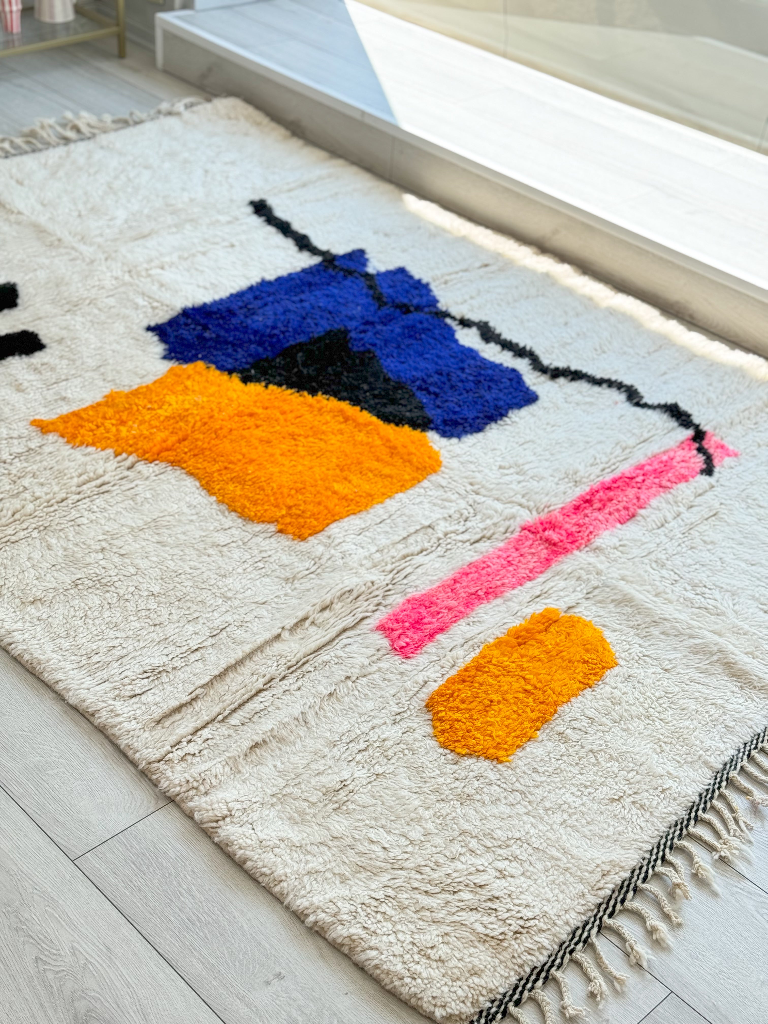 Colorful Berber rug 168 x 260 cm - n°1135