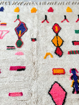 Colorful Berber rug 163 x 256 cm - n°878