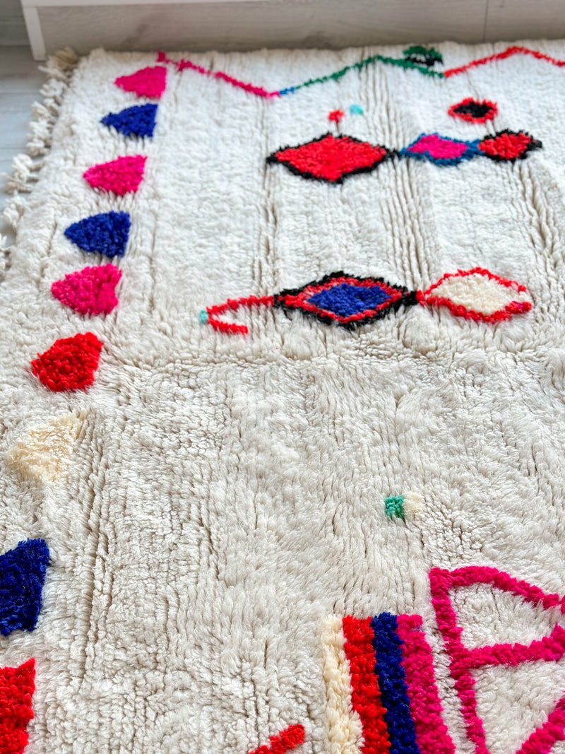 Colorful Berber rug 188 x 320 cm - n°764