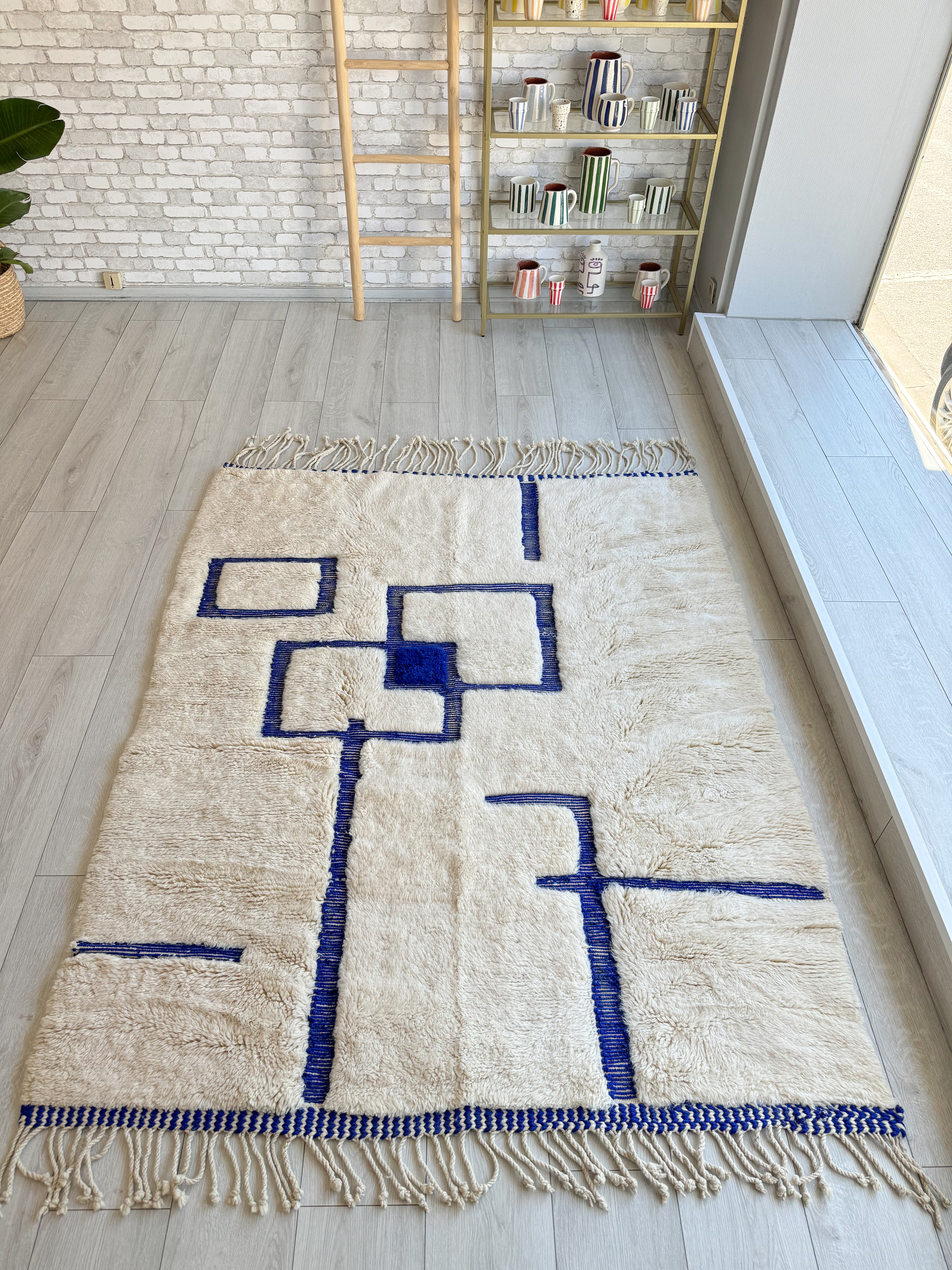 Luxurious Beni M’rirt Rug 159 x 230 cm / 5.2 x 7.5 ft - n°1441