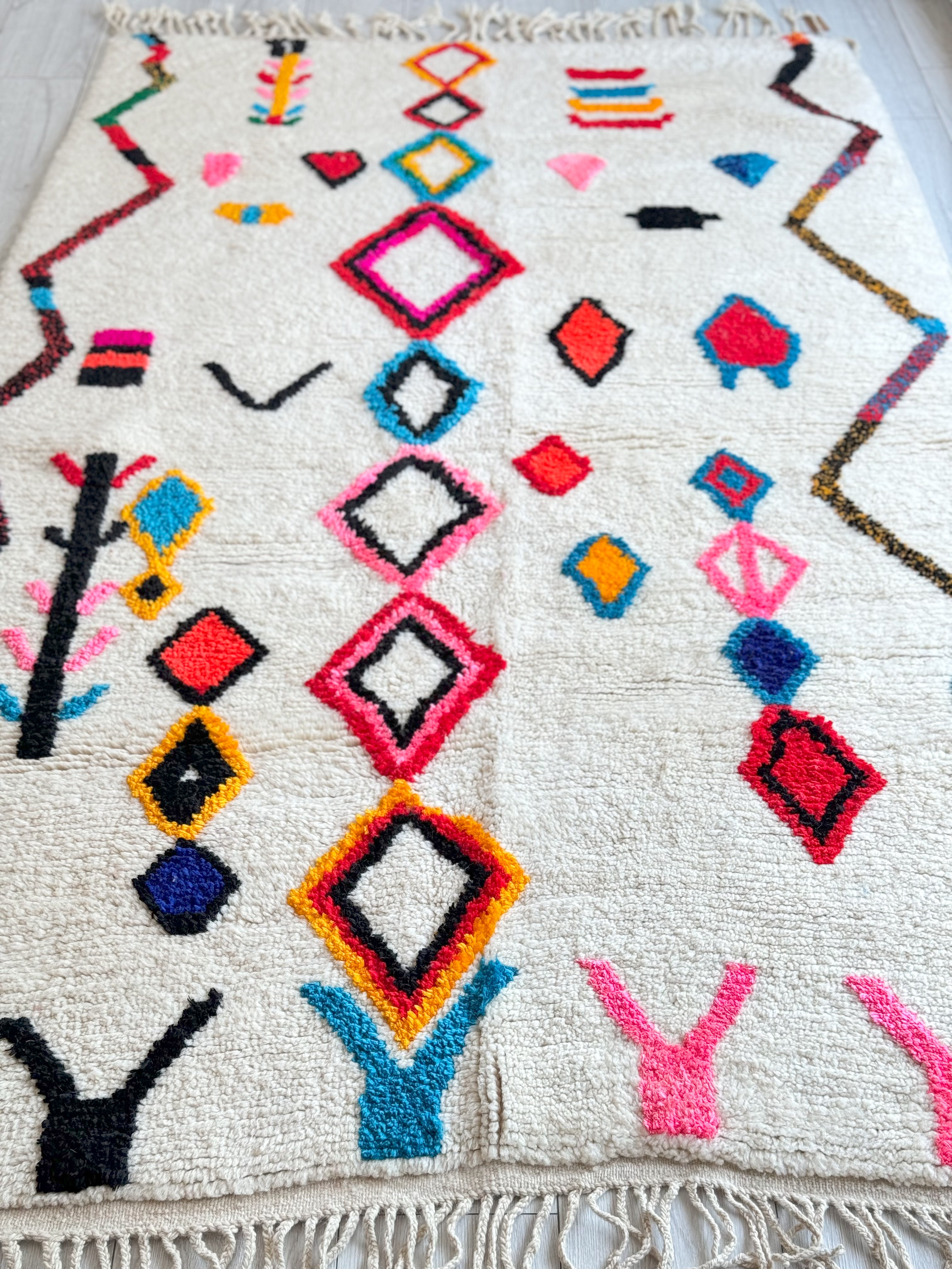 Colorful Berber rug 164 x 288 cm - n°1126