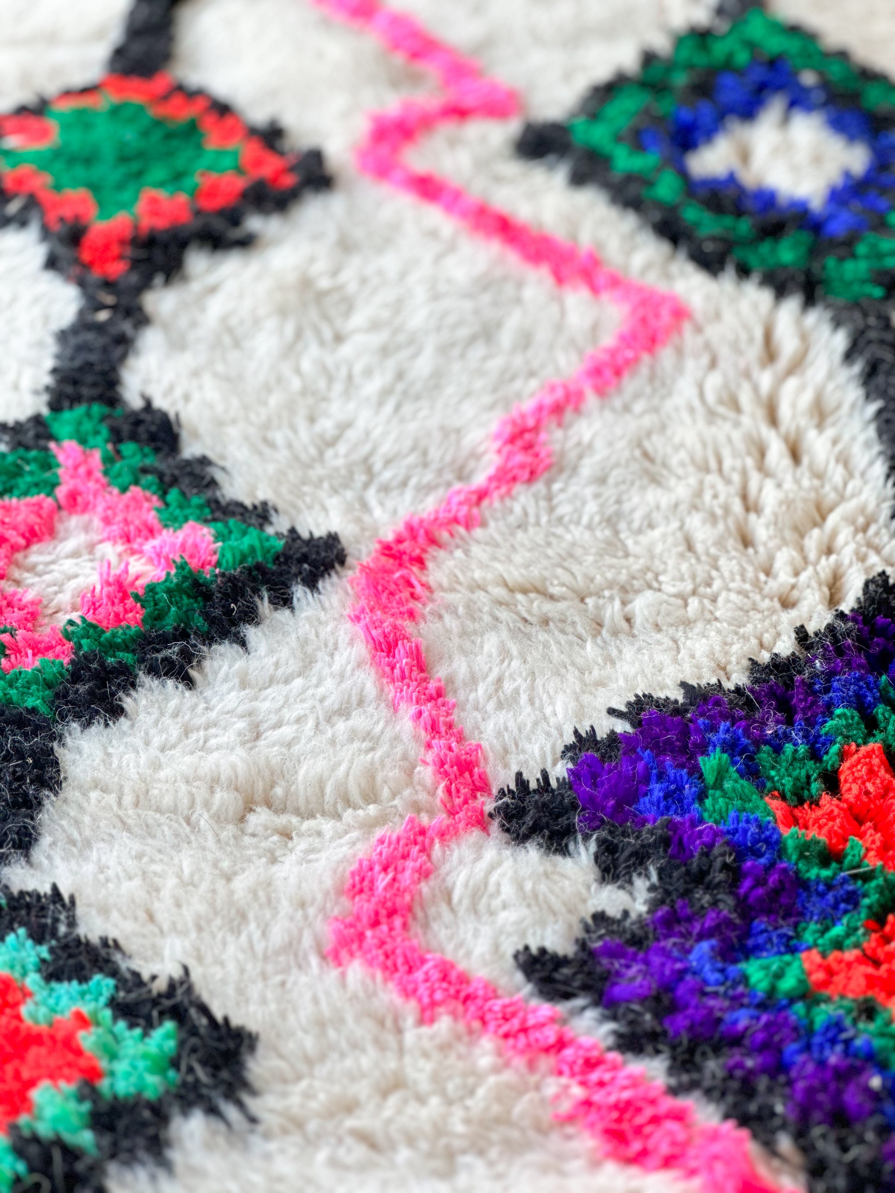 Colorful Berber rug 150 x 270 cm - n°731