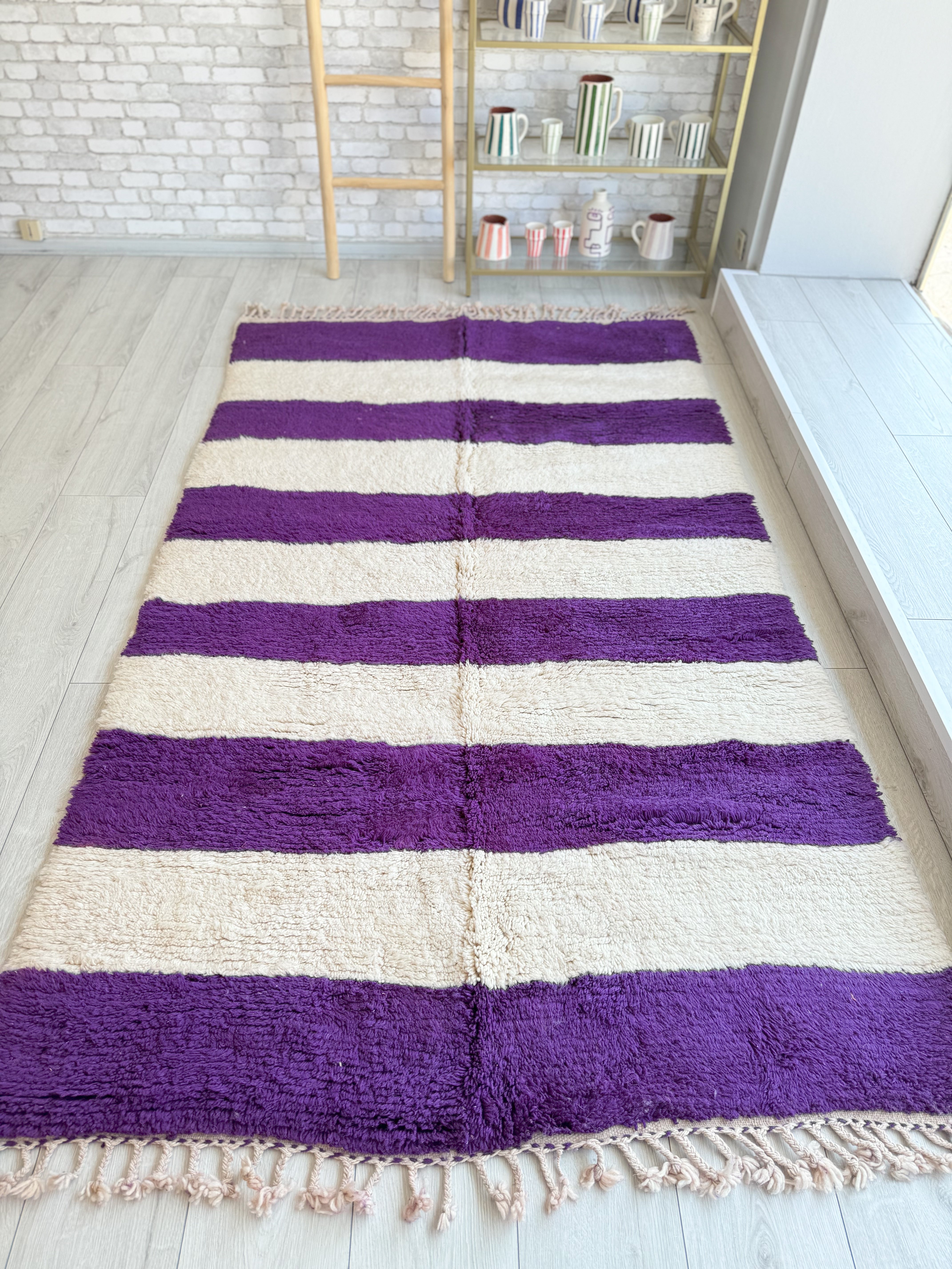 Tapis berbère coloré 143 x 260 cm - n°1324