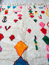 Colorful Berber rug 142 x 270 cm - n°732