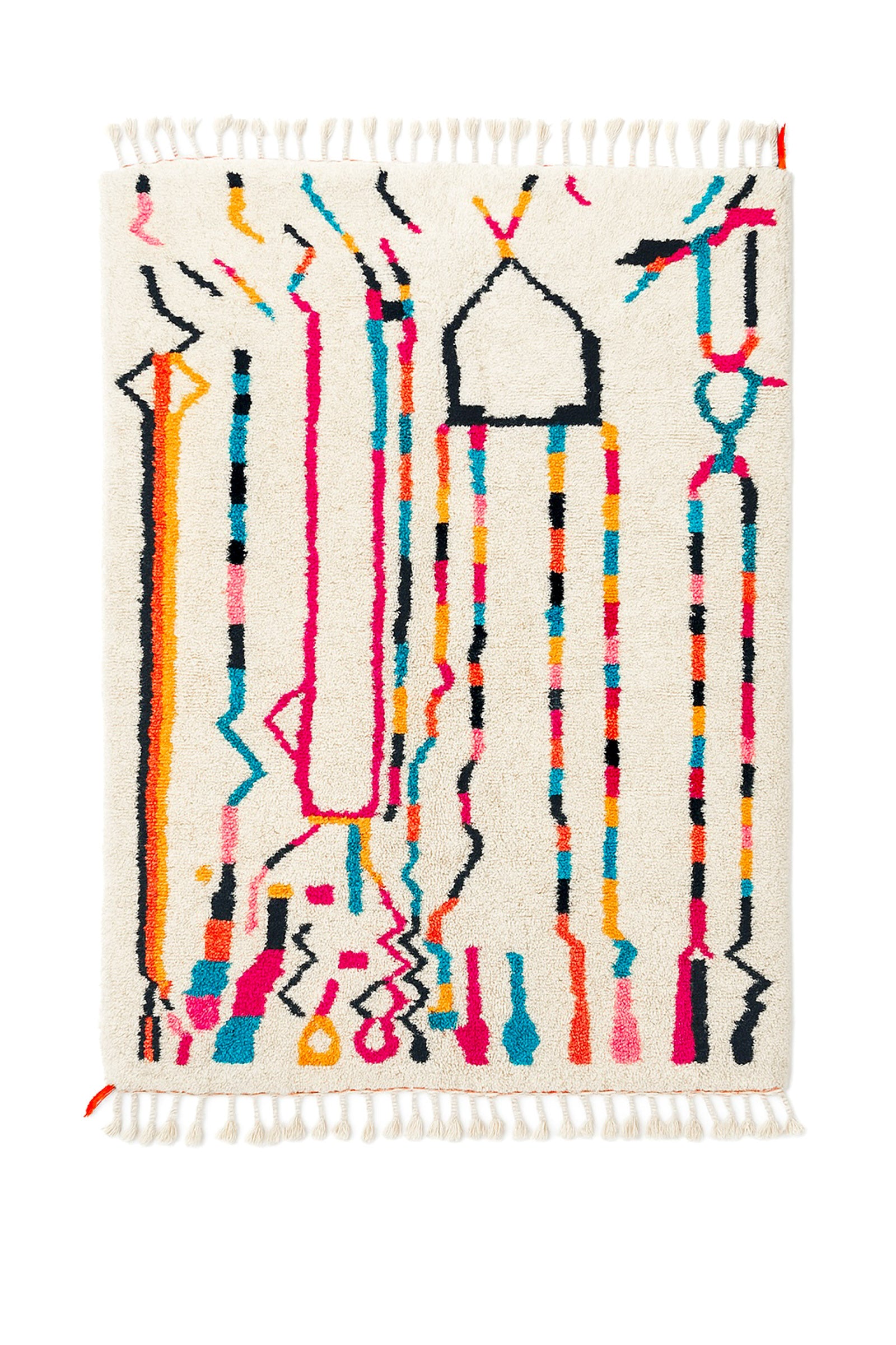 Tapis berbère coloré 149 x 237 cm - n°2252