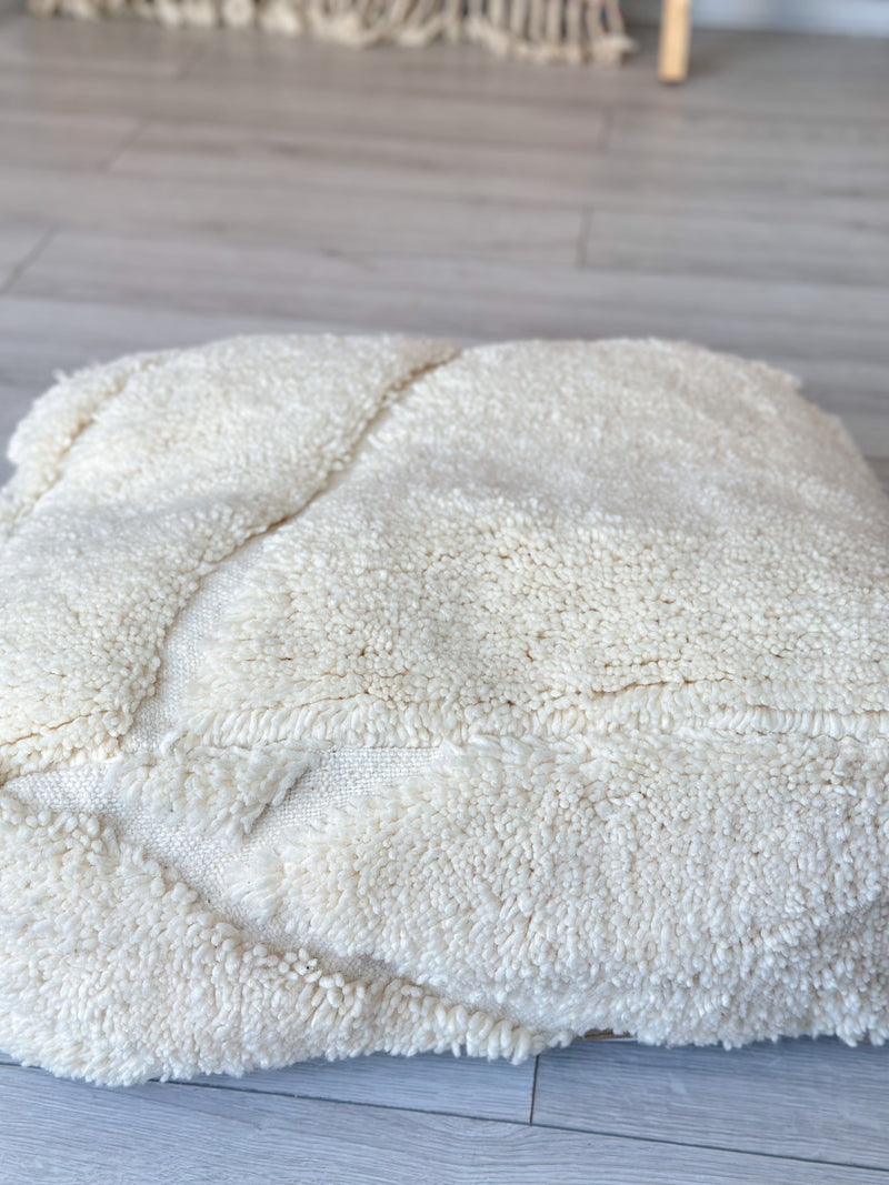 Marokkanischer Pouf, Beni Ouarain Pouf - 60 x 60 cm