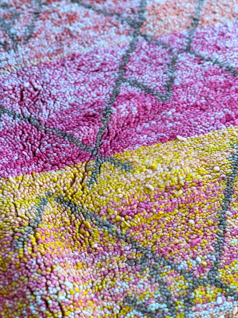 Colorful Beni Ouarain rug - 170 x 255 cm - n°667