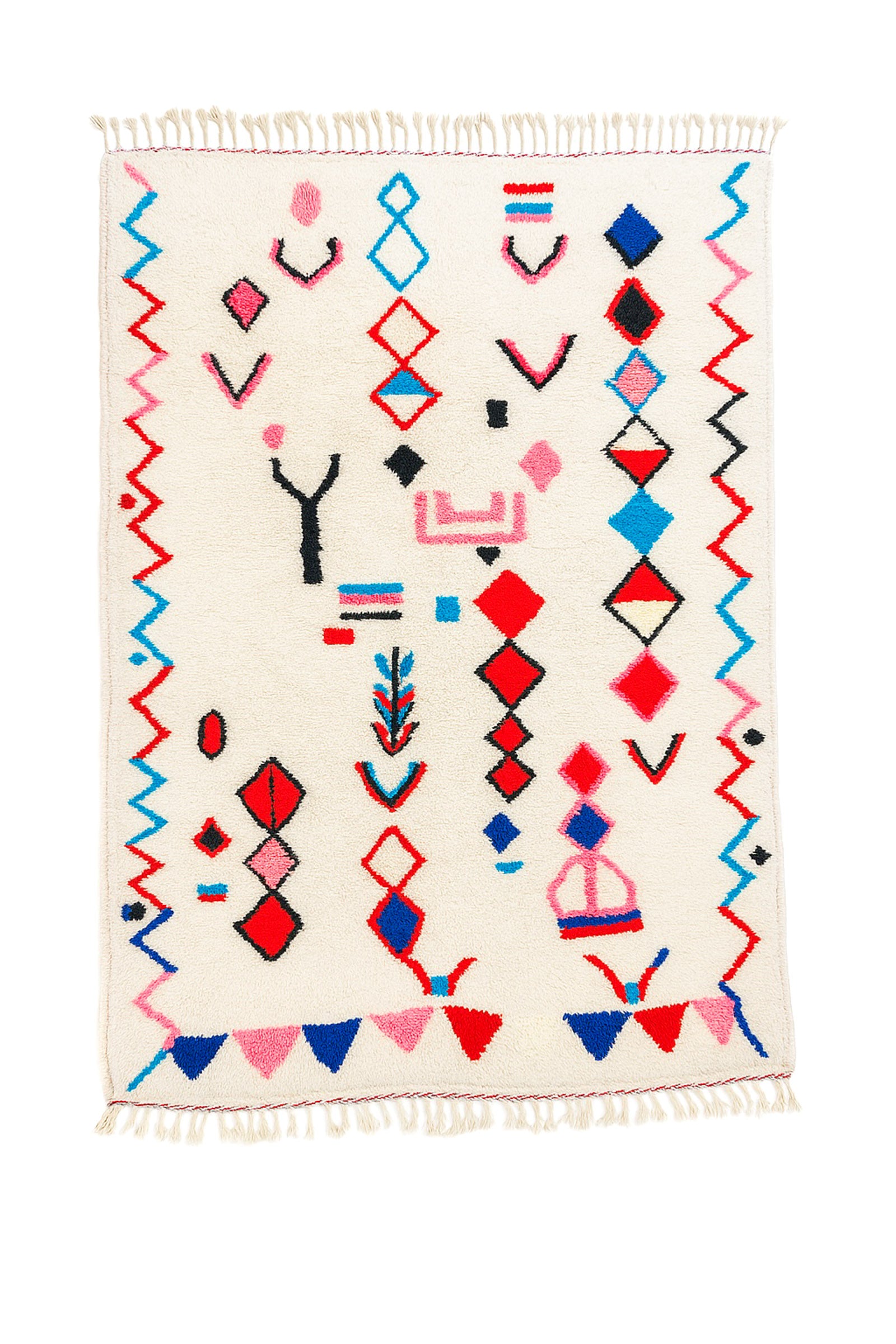 Colorful Moroccan Rug 172 x 285 cm / 5.6 x 9.4 ft - n°1386