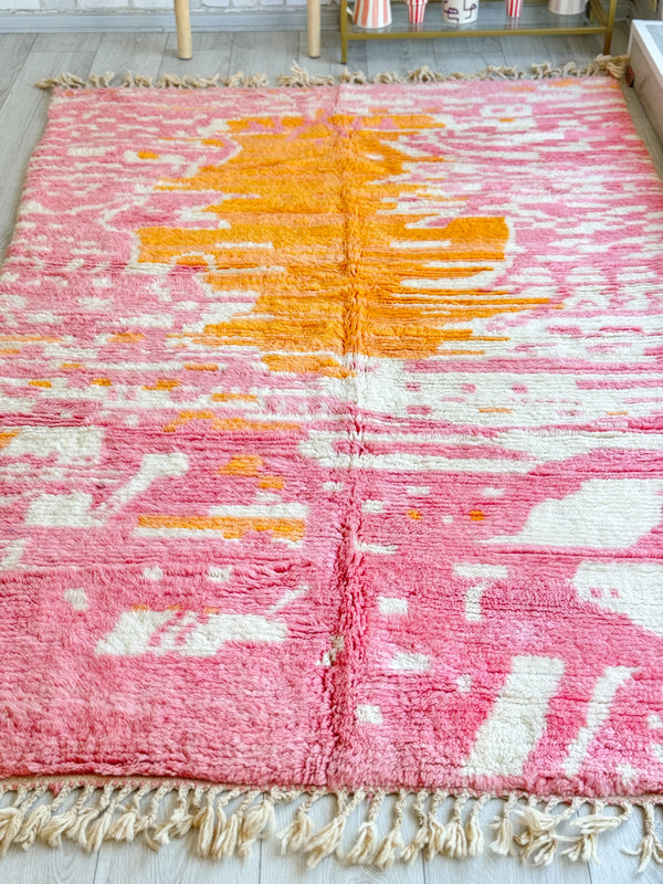 Colorful Berber rug 164 x 265 cm - n°1077