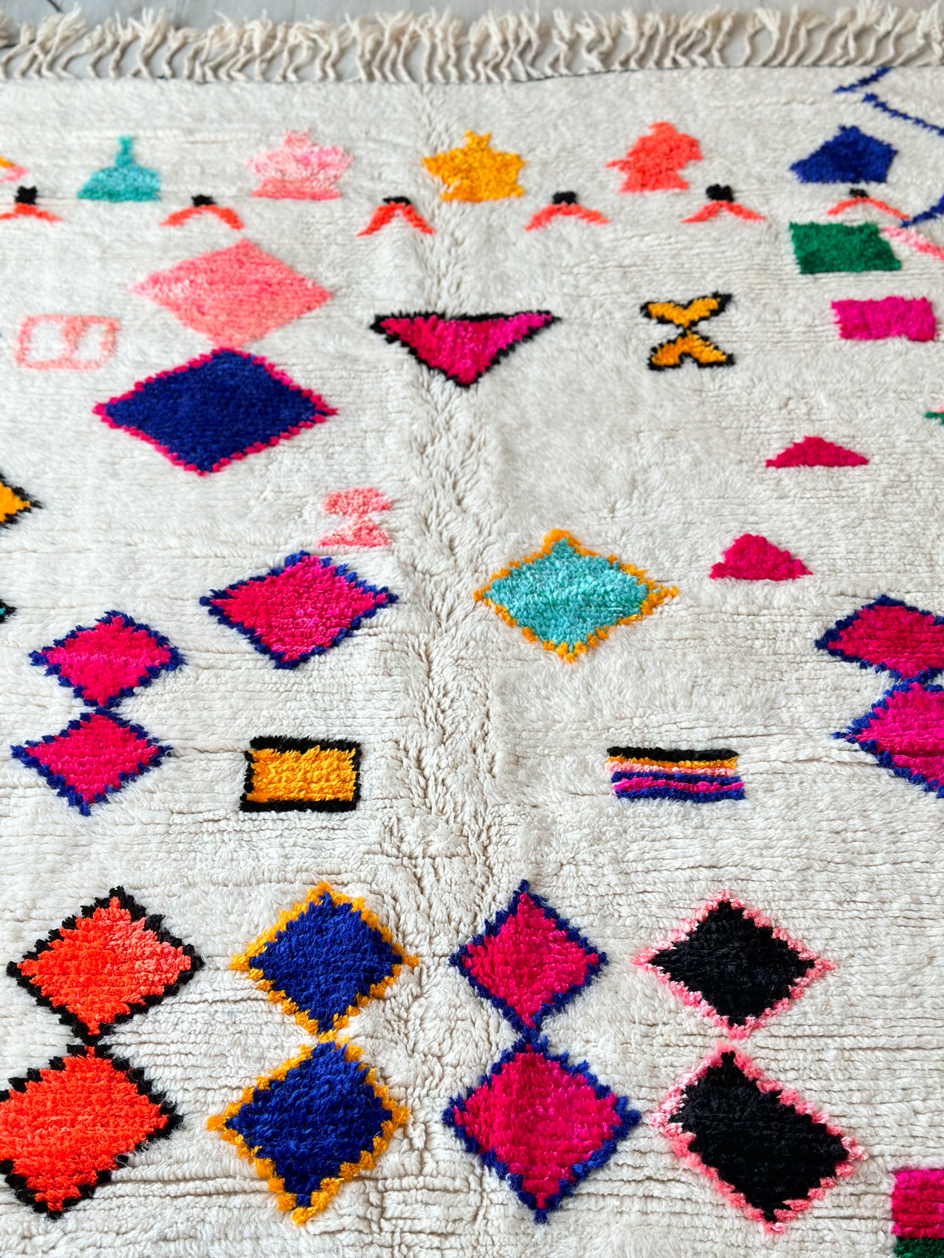 Colorful Berber rug 186 x 330 cm - n°776