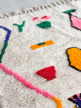[Custom-made] Colorful Berber rug 180 x 210 cm - n°878