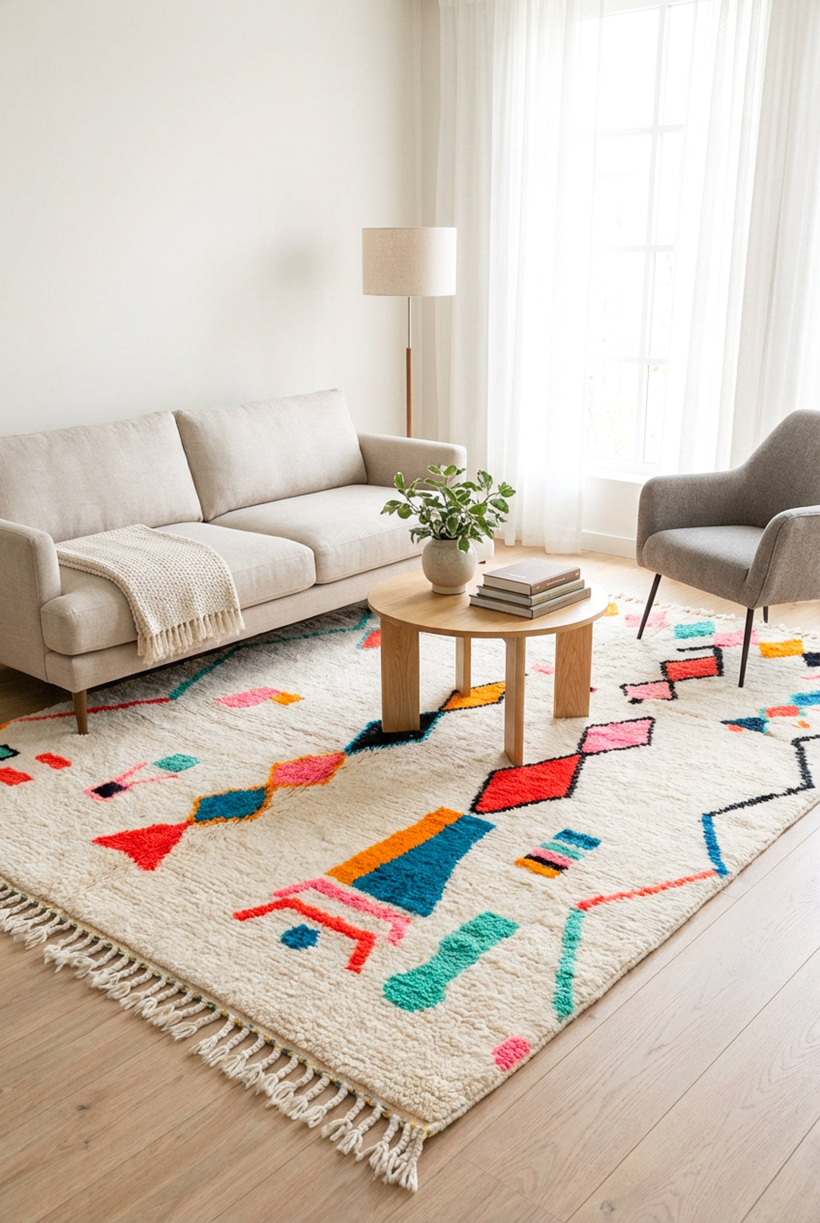 Bunter Berberteppich – Nr. 897