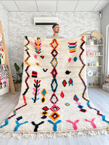 [Custom-made] Colorful Berber rug 80 x 120 cm - n°630