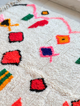 Colorful Berber rug 139 x 298 cm - n°811