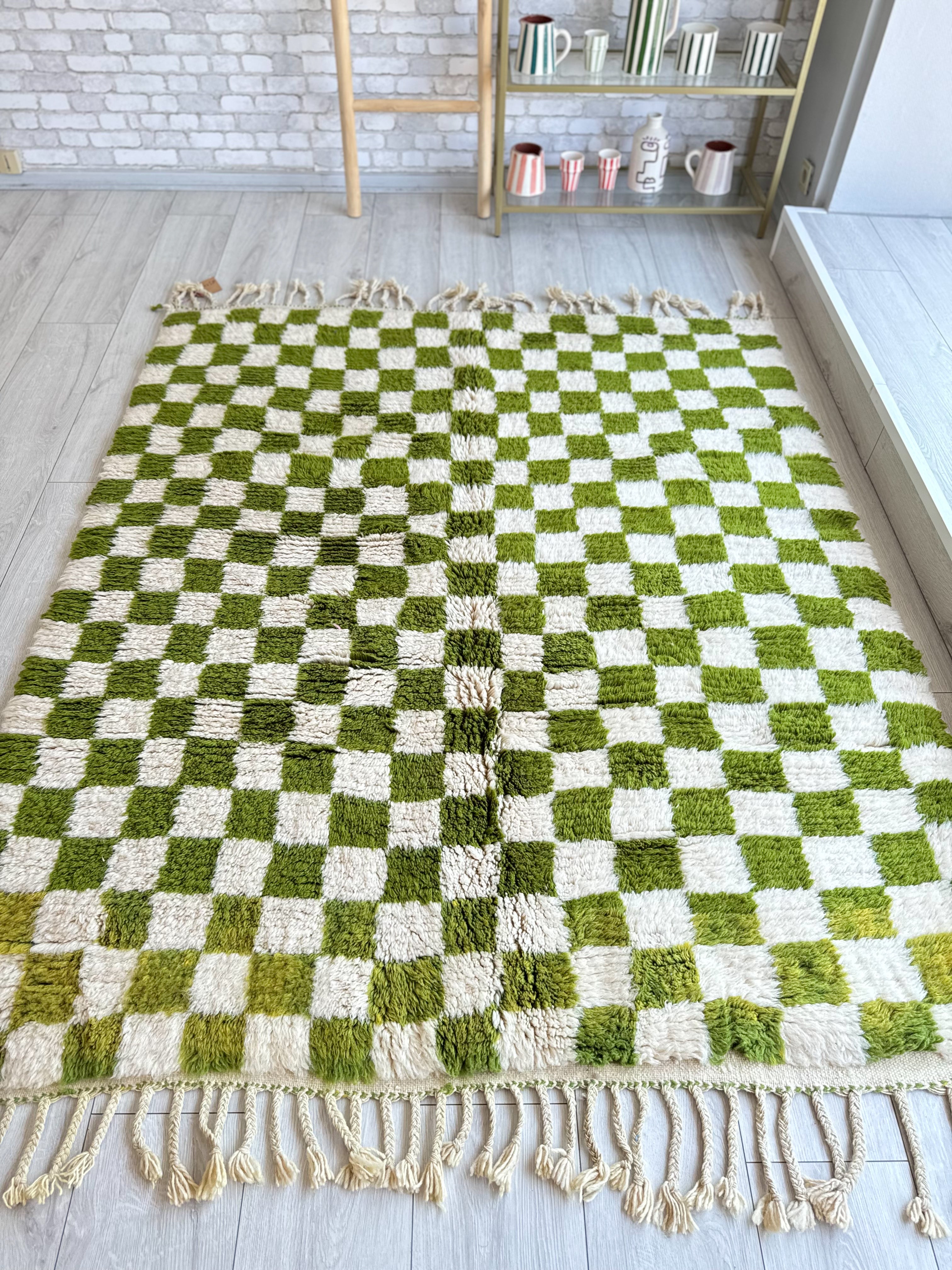 Tapis berbère coloré 164 x 210 cm - n°1301