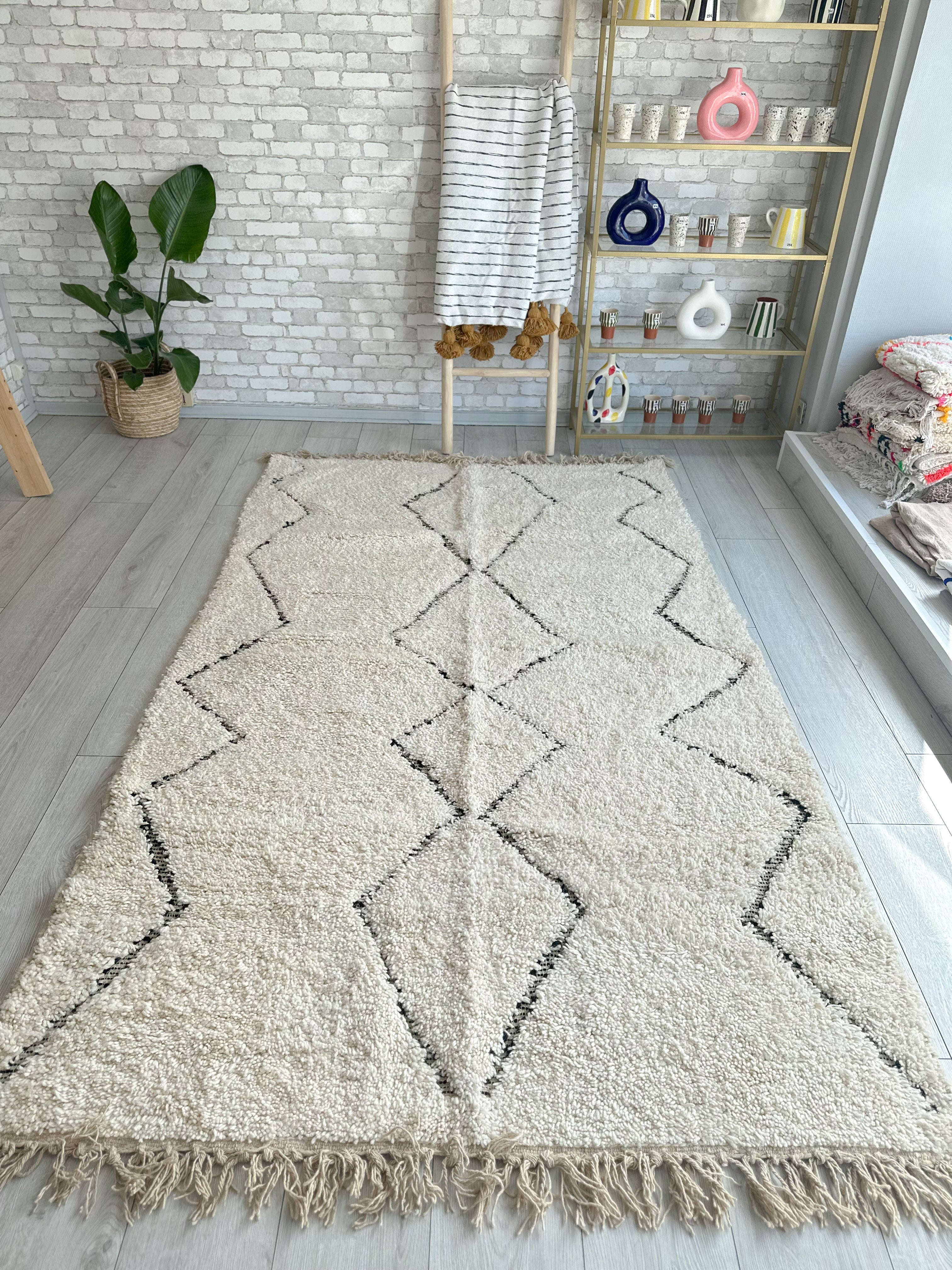 Beni Ouarain rug - 156 x 268 cm - n°579