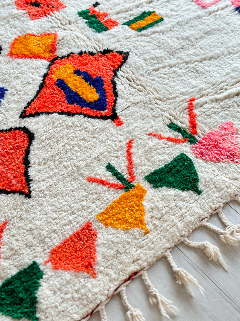 Colorful Berber rug SHAGGY 200 x 330 cm - n°775
