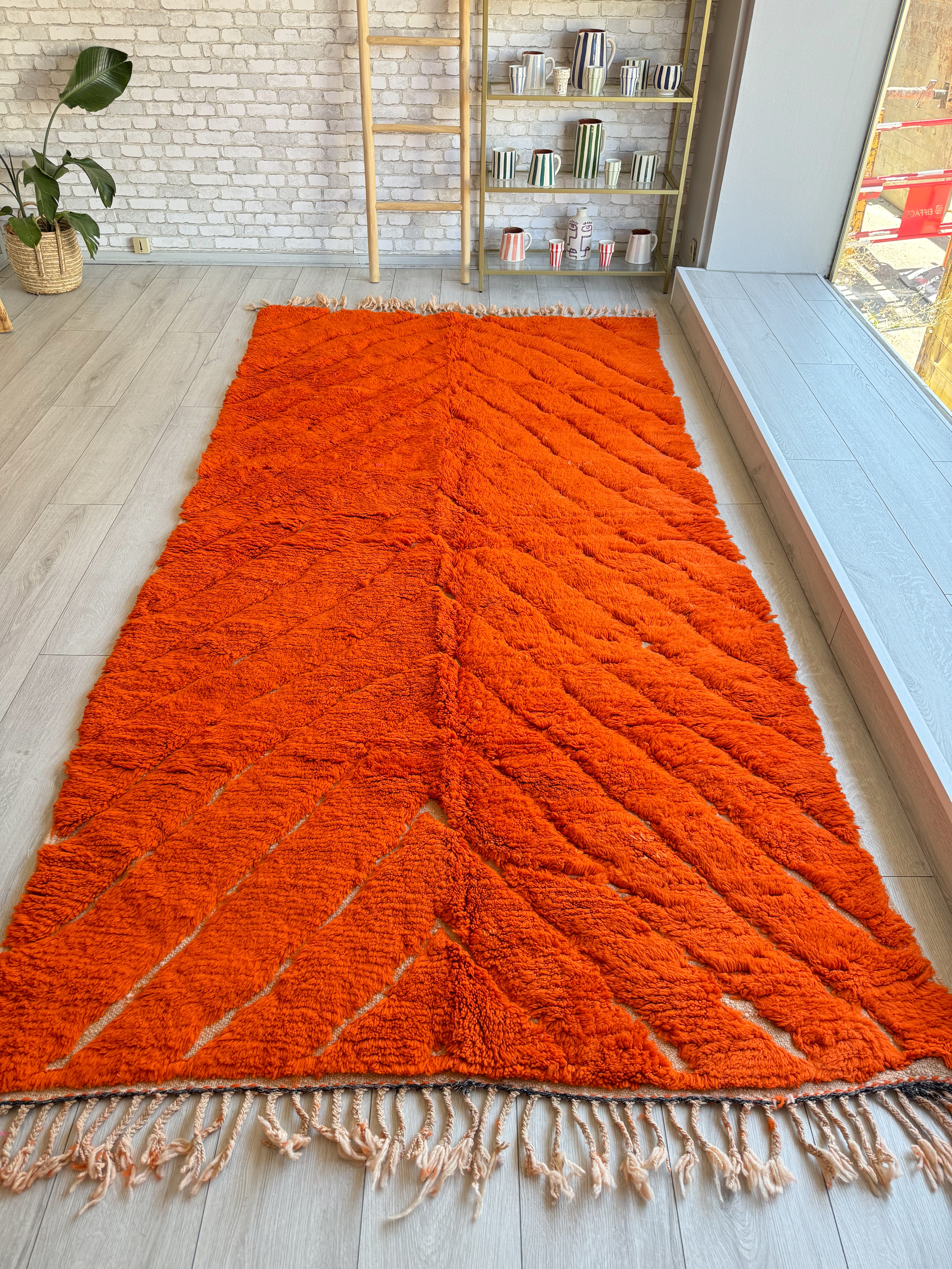 Bunter Beni-Teppich 152 x 320 cm – Nr. 1424