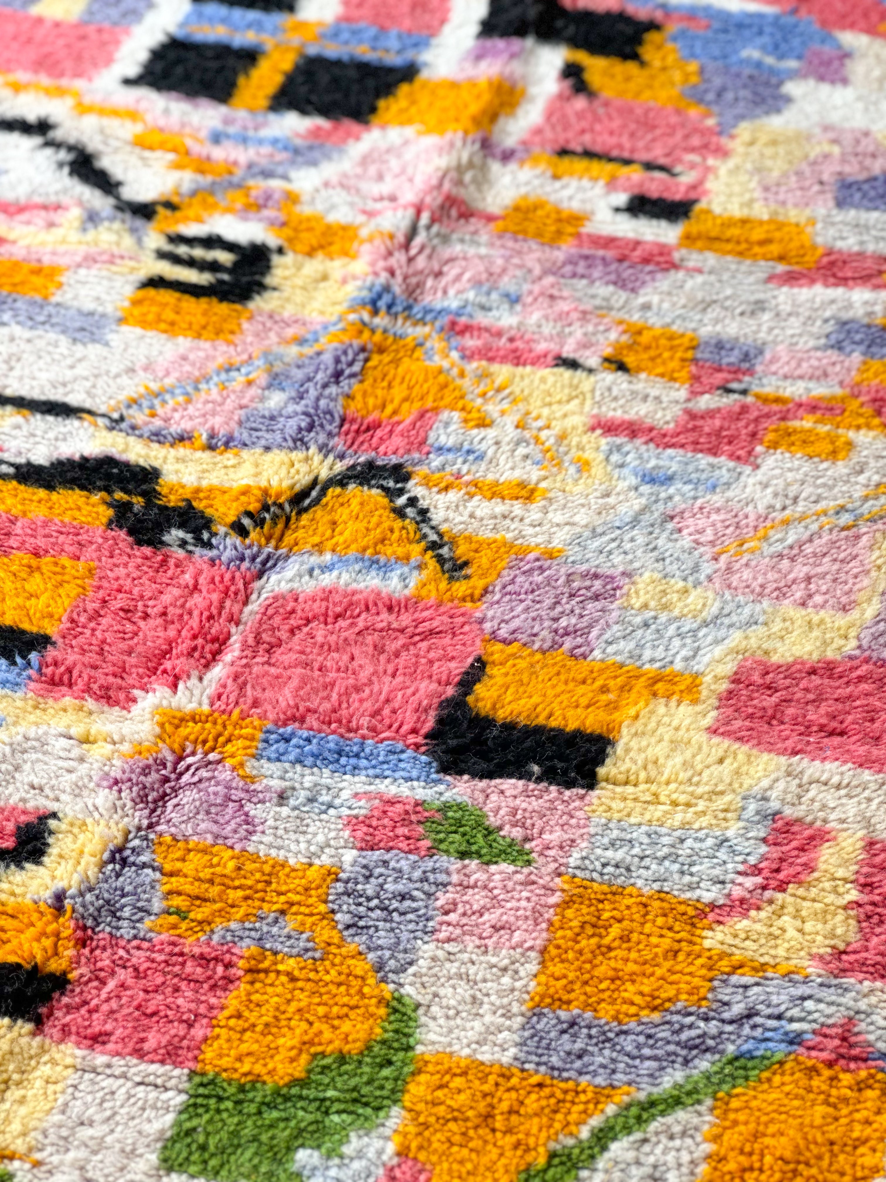 Tapis berbère coloré 156 x 256 cm - n°1165