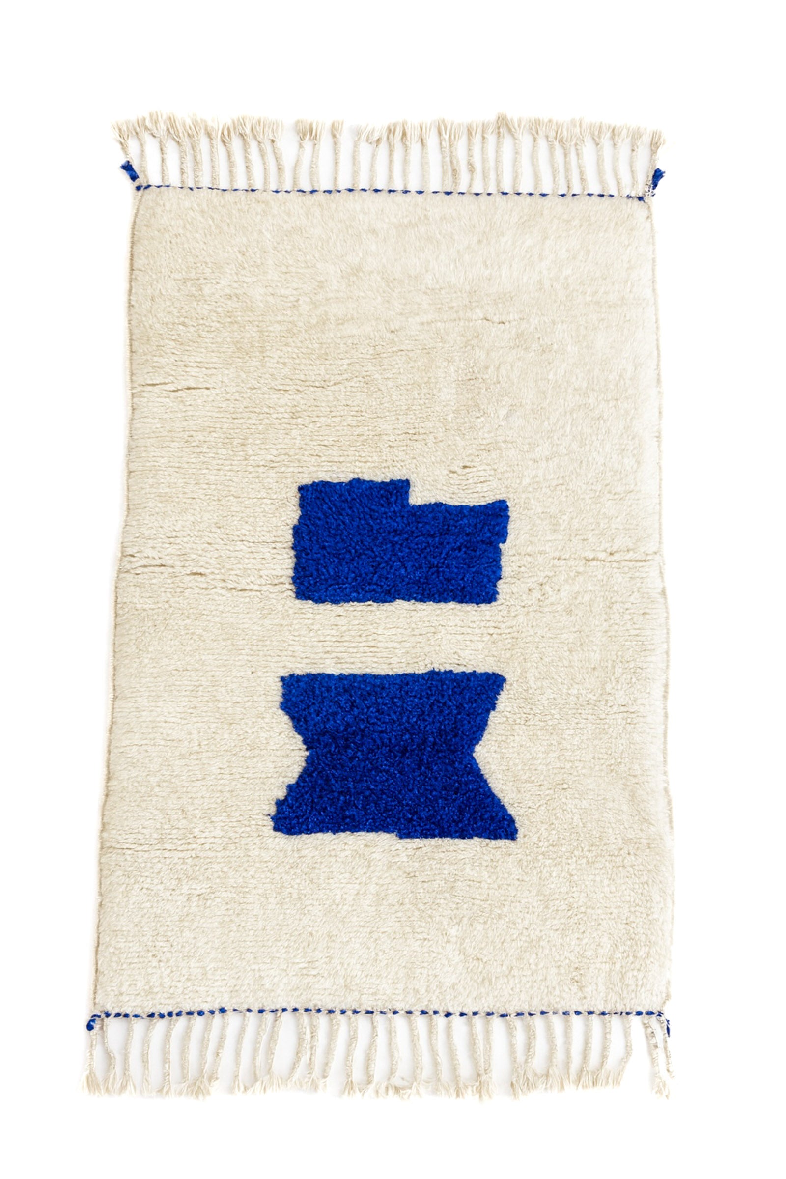 Bunter Berberteppich 100 x 176 cm - Nr. 2455