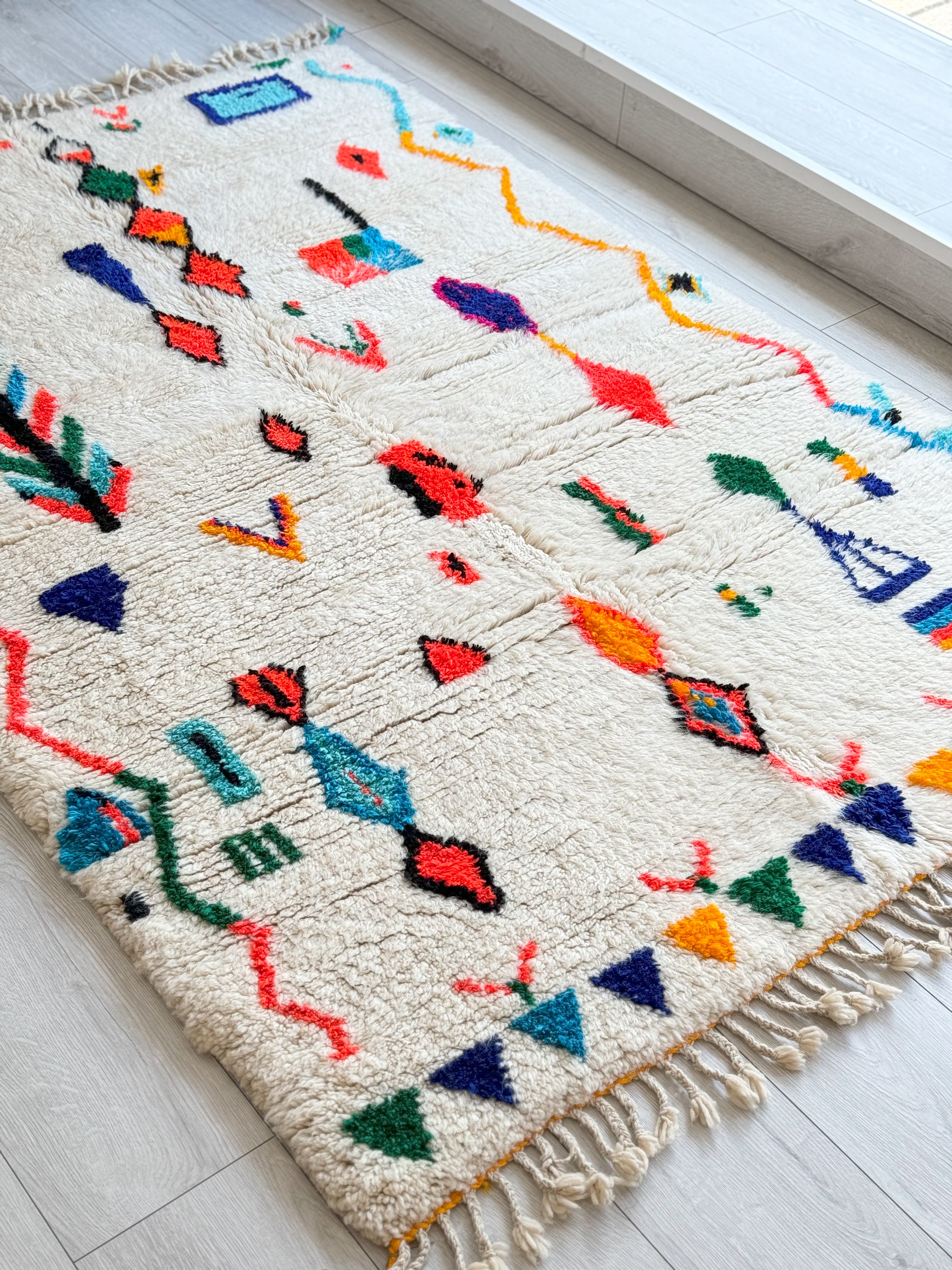 Colorful Berber carpet - n°1506