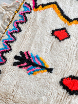 Colorful Berber rug 145 x 253 cm - n°627