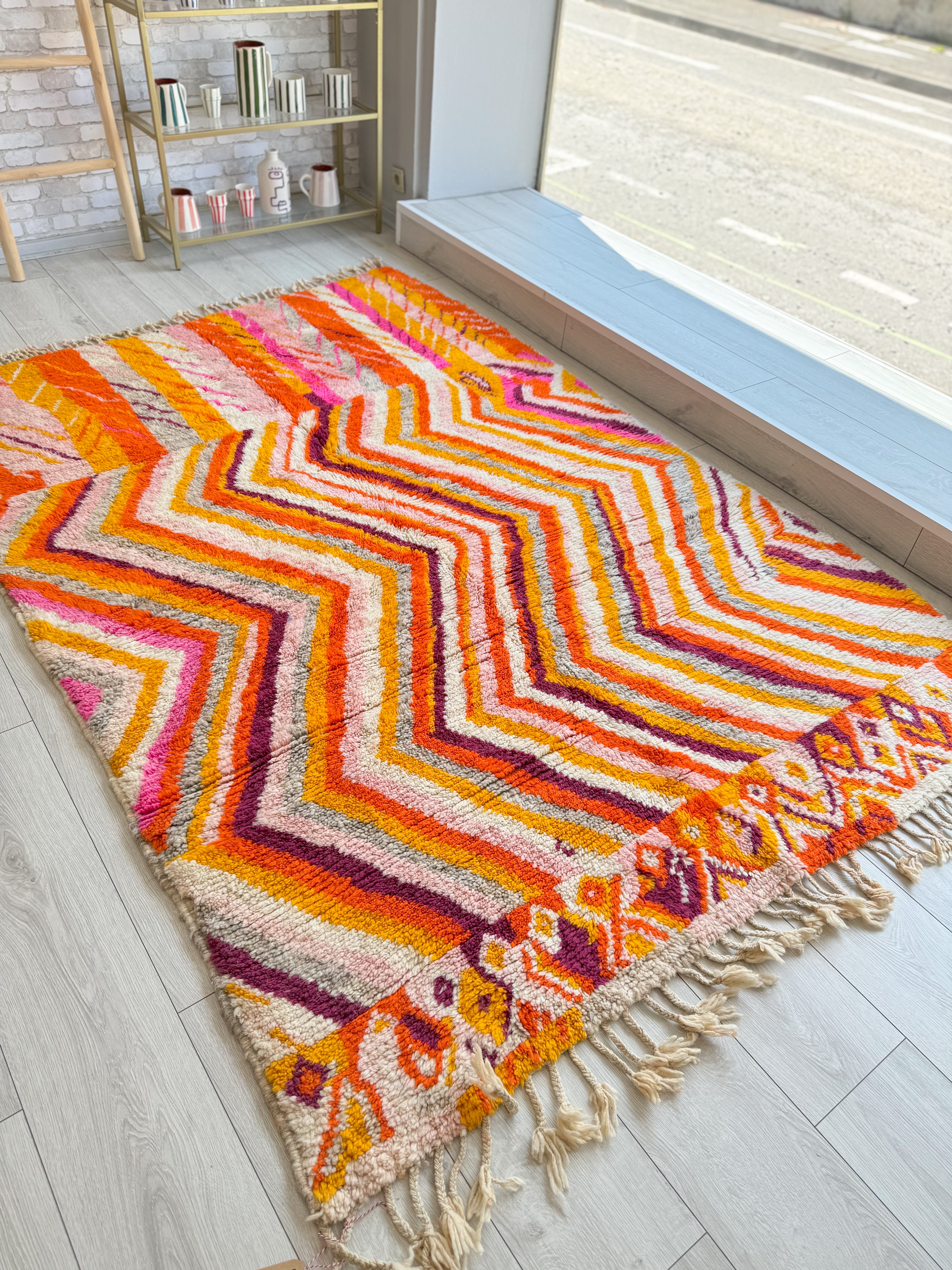 Tapis berbère coloré 170 x 245 cm - n°1341