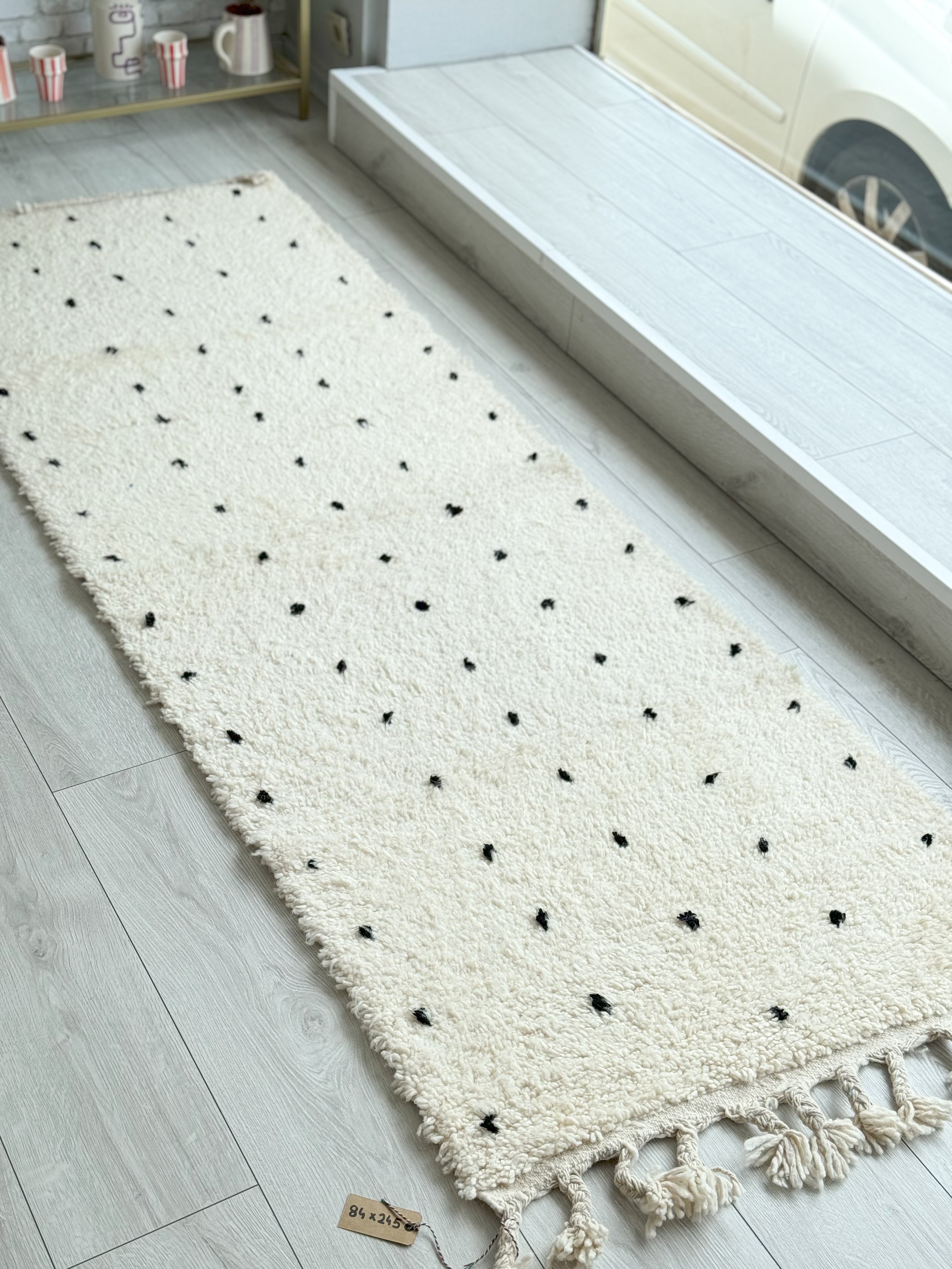 Beni Ouarain hallway rug 84 x 245 cm - n°1020