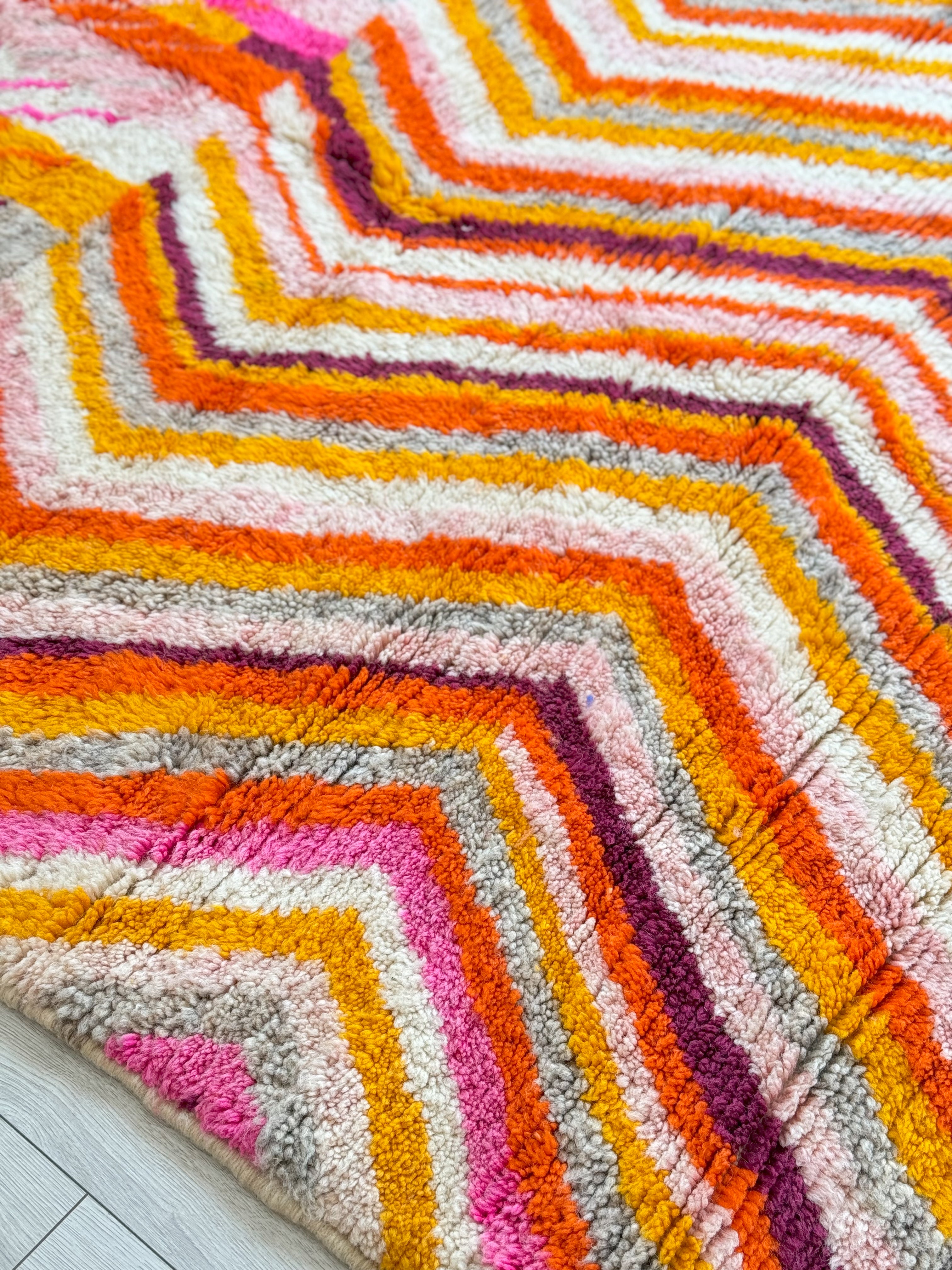 Tapis berbère coloré 170 x 245 cm - n°1341