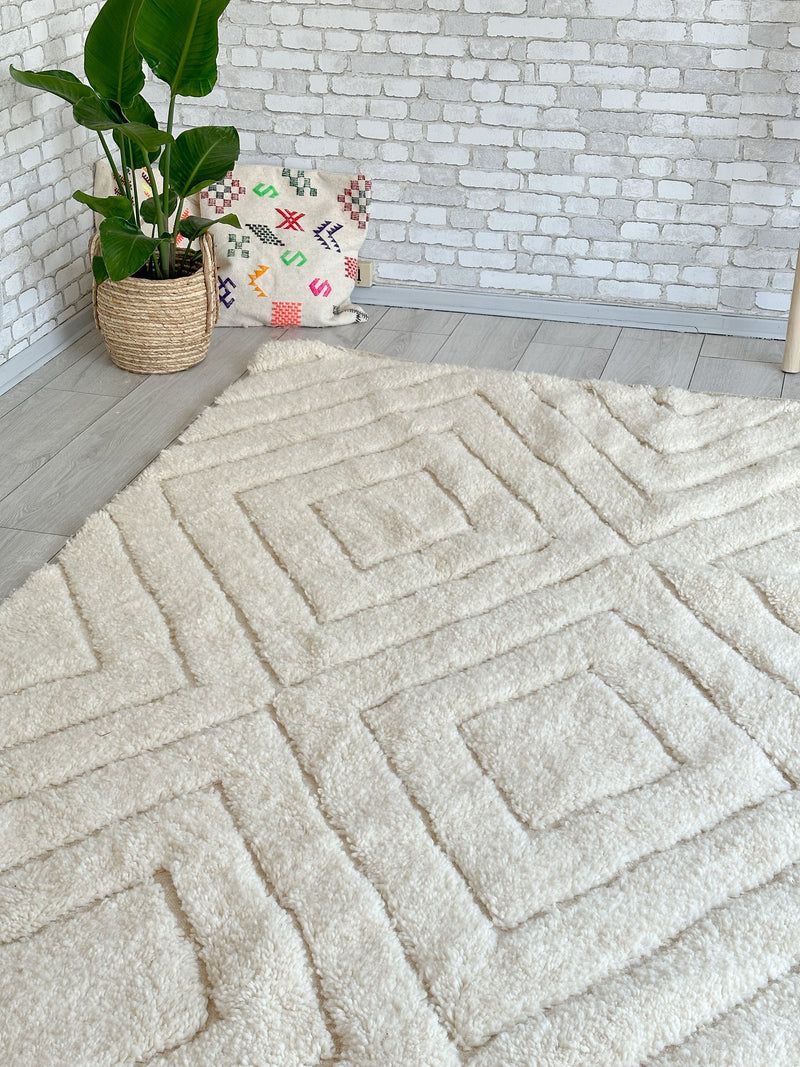 [Custom-made] Beni Ouarain rug n°545