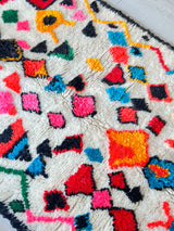 Colorful Berber rug 106 x 172 cm - n°721