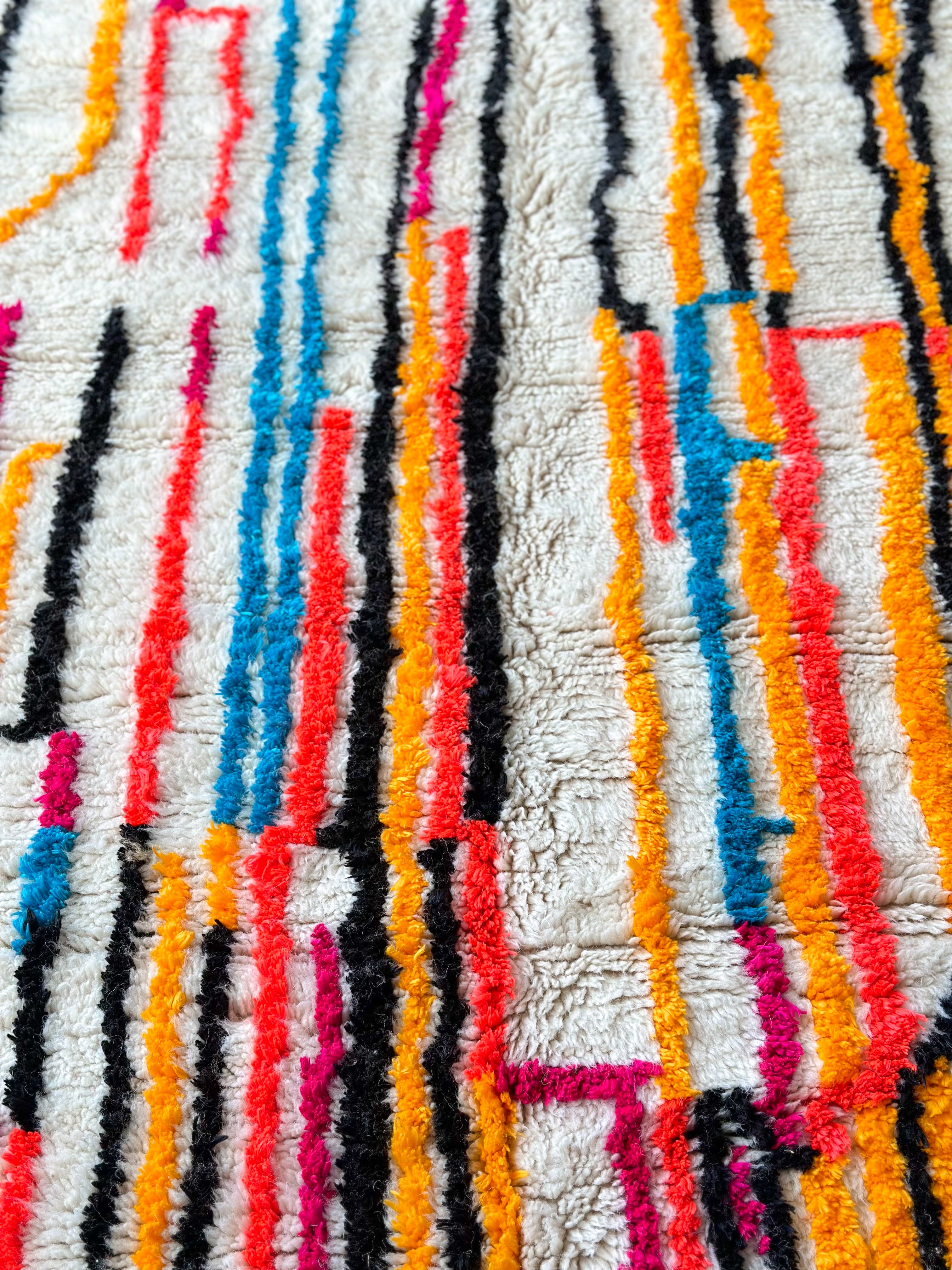 Tapis berbère coloré 140 x 260 cm - n°700