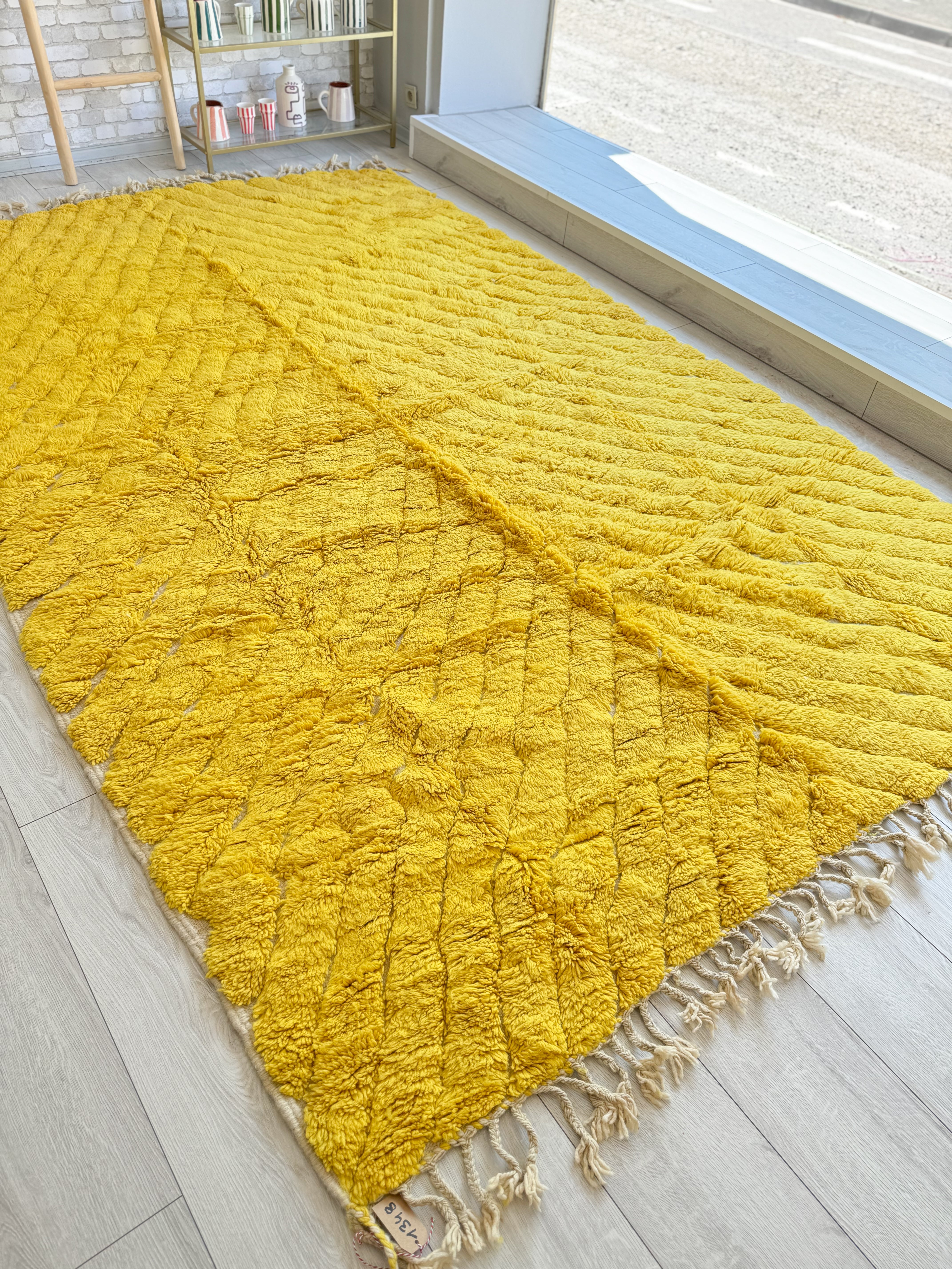 Colorful Beni Ourain Rug 200 x 320 cm / 6.6 x 10.5 ft - n°1348