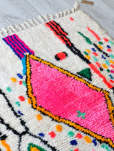 Colorful Berber rug 100 x 160 cm - n°661