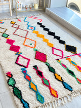 Colorful Berber rug 150 x 272 cm - n°699