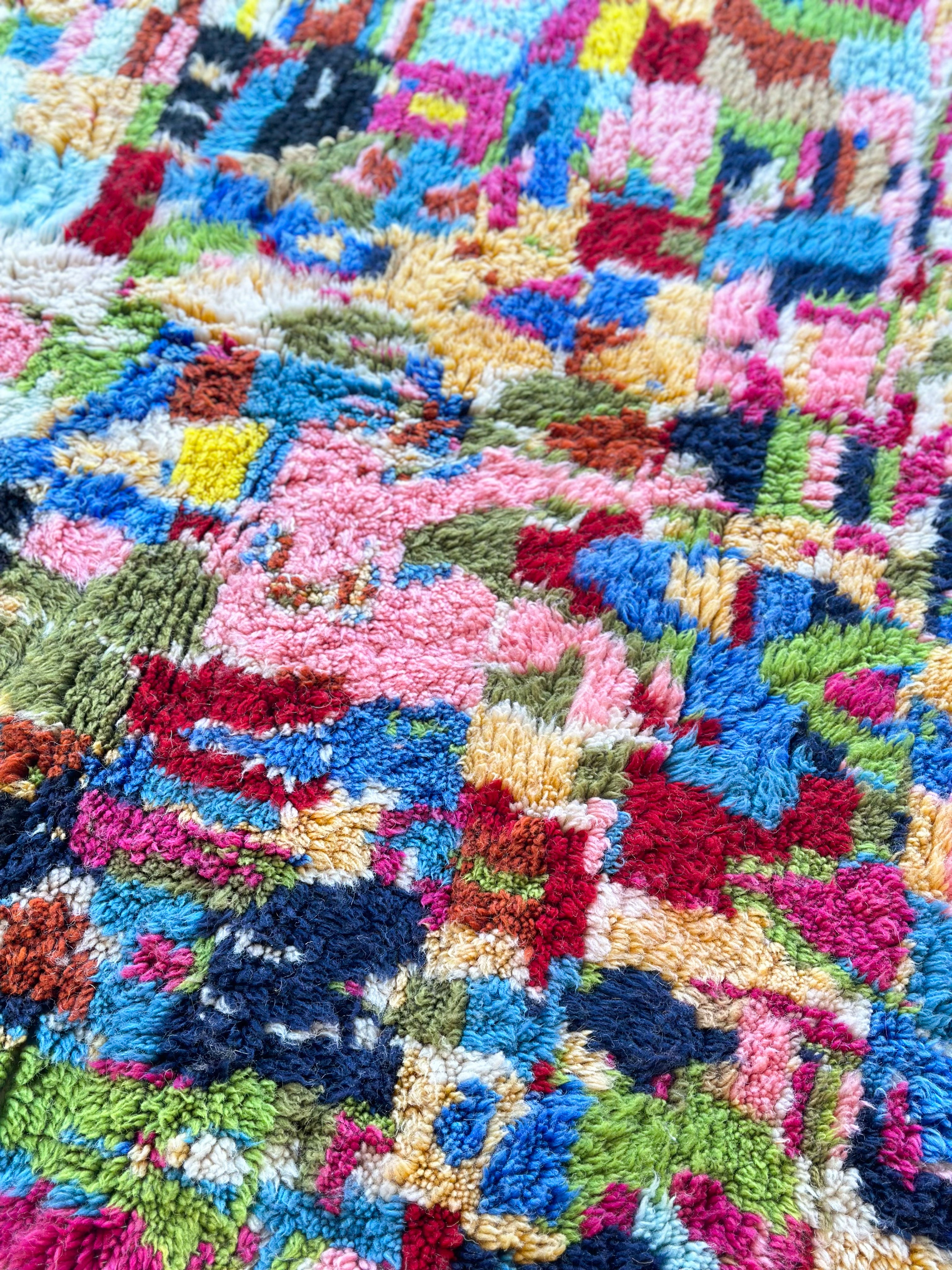 Colorful Berber rug 155 x 265 cm - n°787