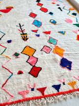 Colorful Berber rug SHAGGY 204 x 320 cm - n°766