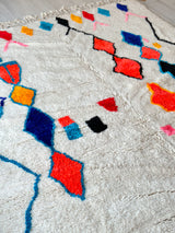 Tapis berbère coloré SHAGGY 200 x 325 cm - n°772