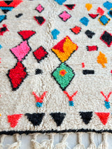 Colorful Berber rug 148 x264 cm - n°734