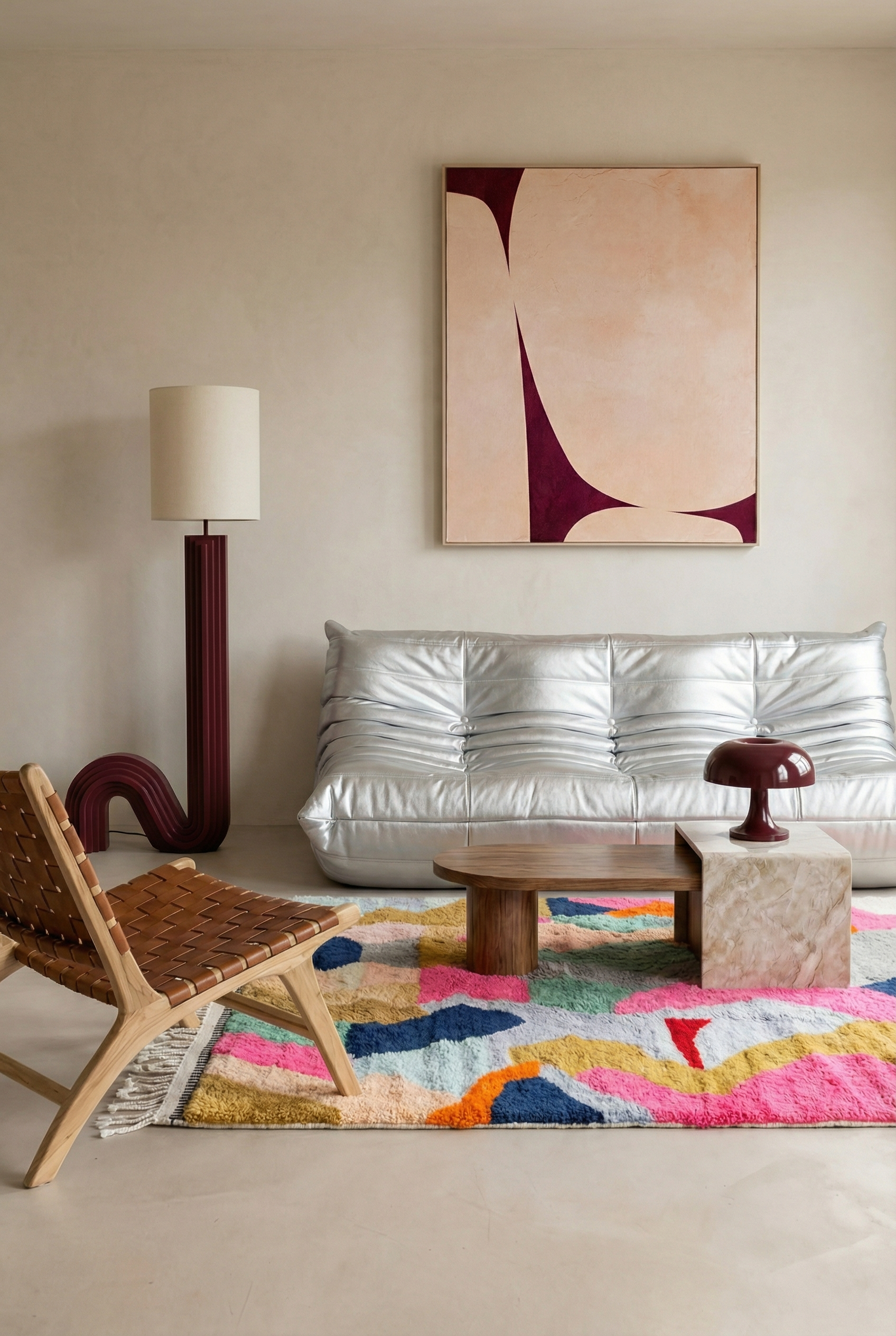 Tapis berbère M'rirt - n°2372