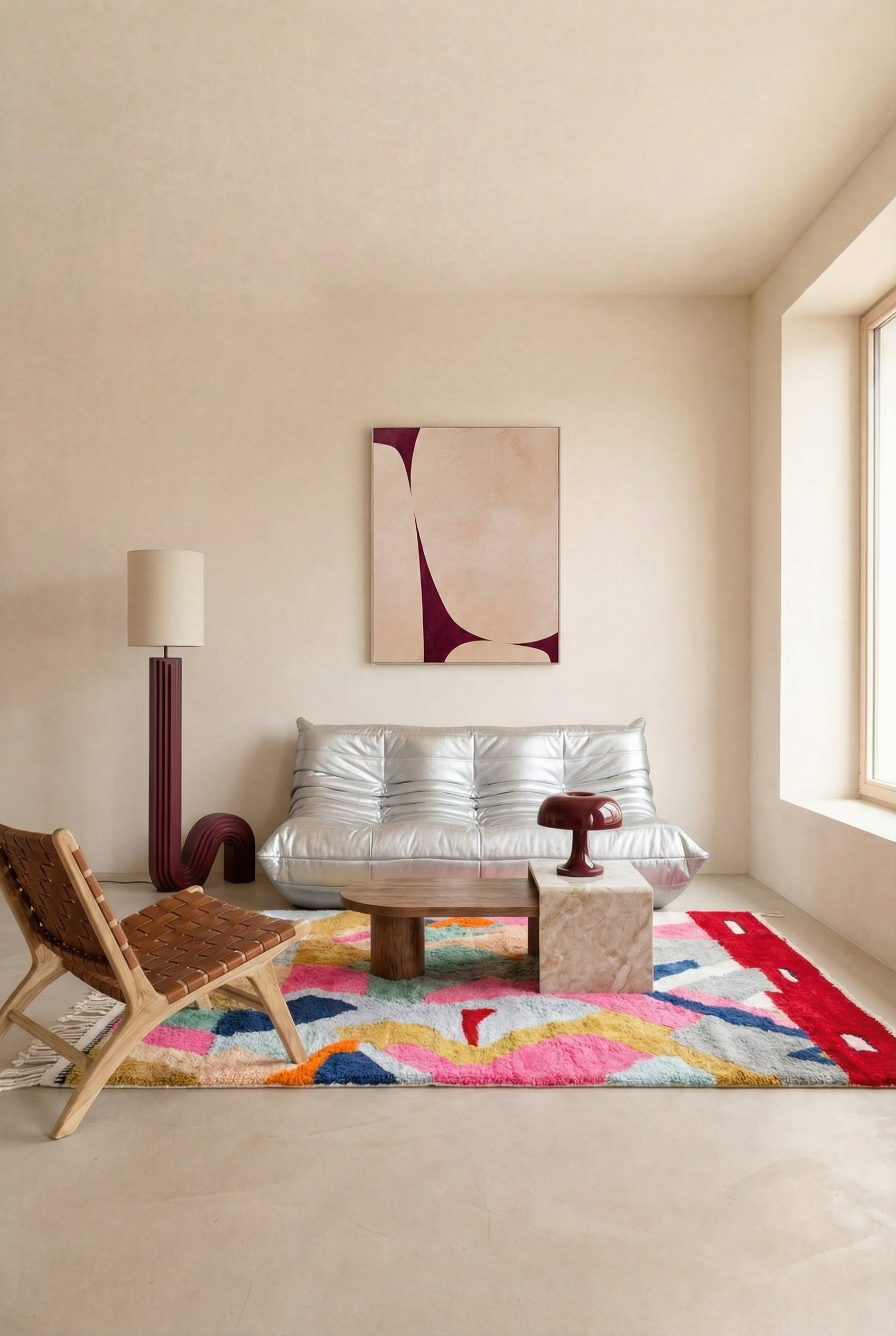 Tapis berbère M'rirt - n°2372