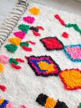 Colorful Berber rug 106 x 160 cm - n°873