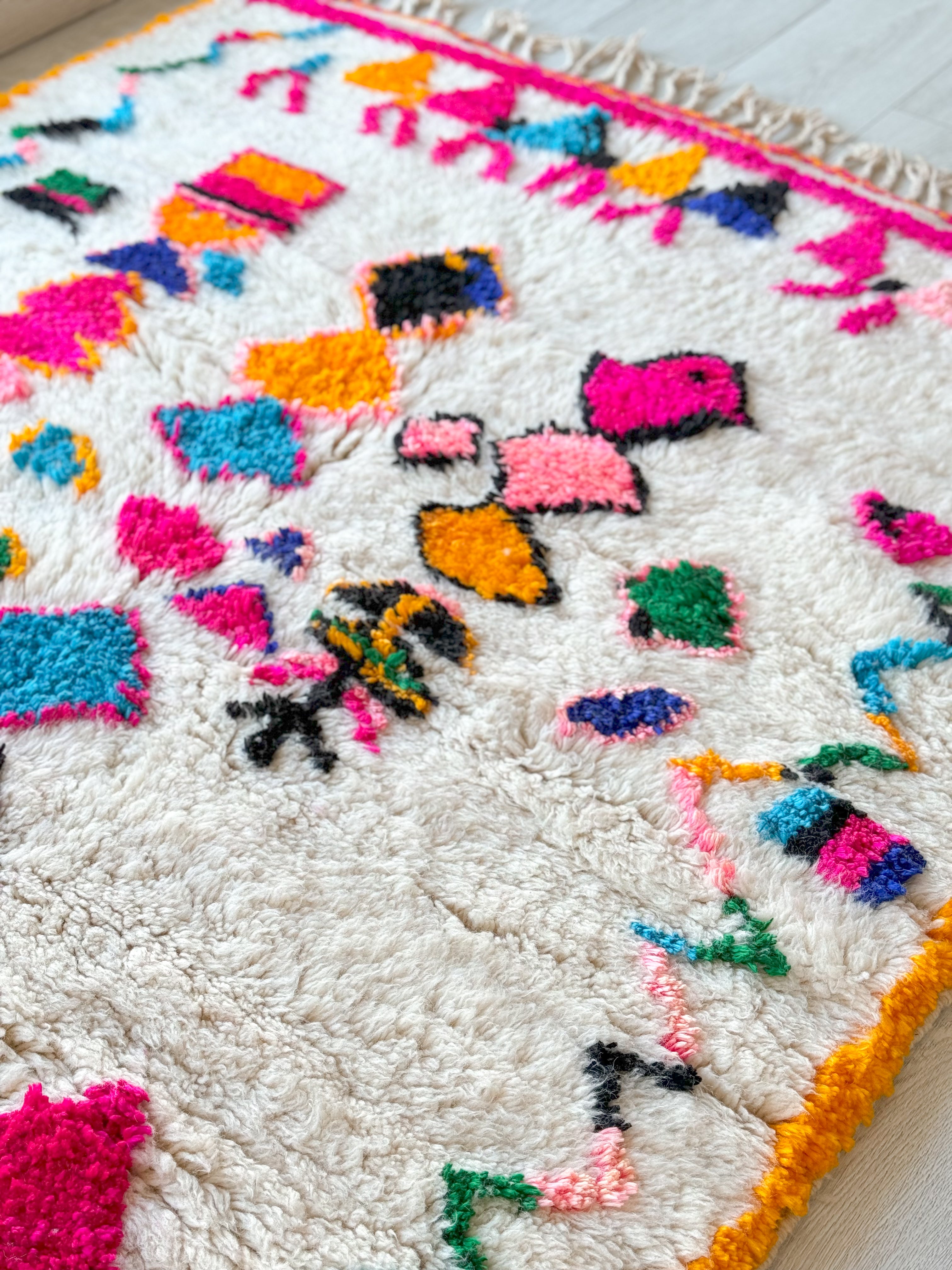 Colorful Berber rug 155 x 282 cm - n°834