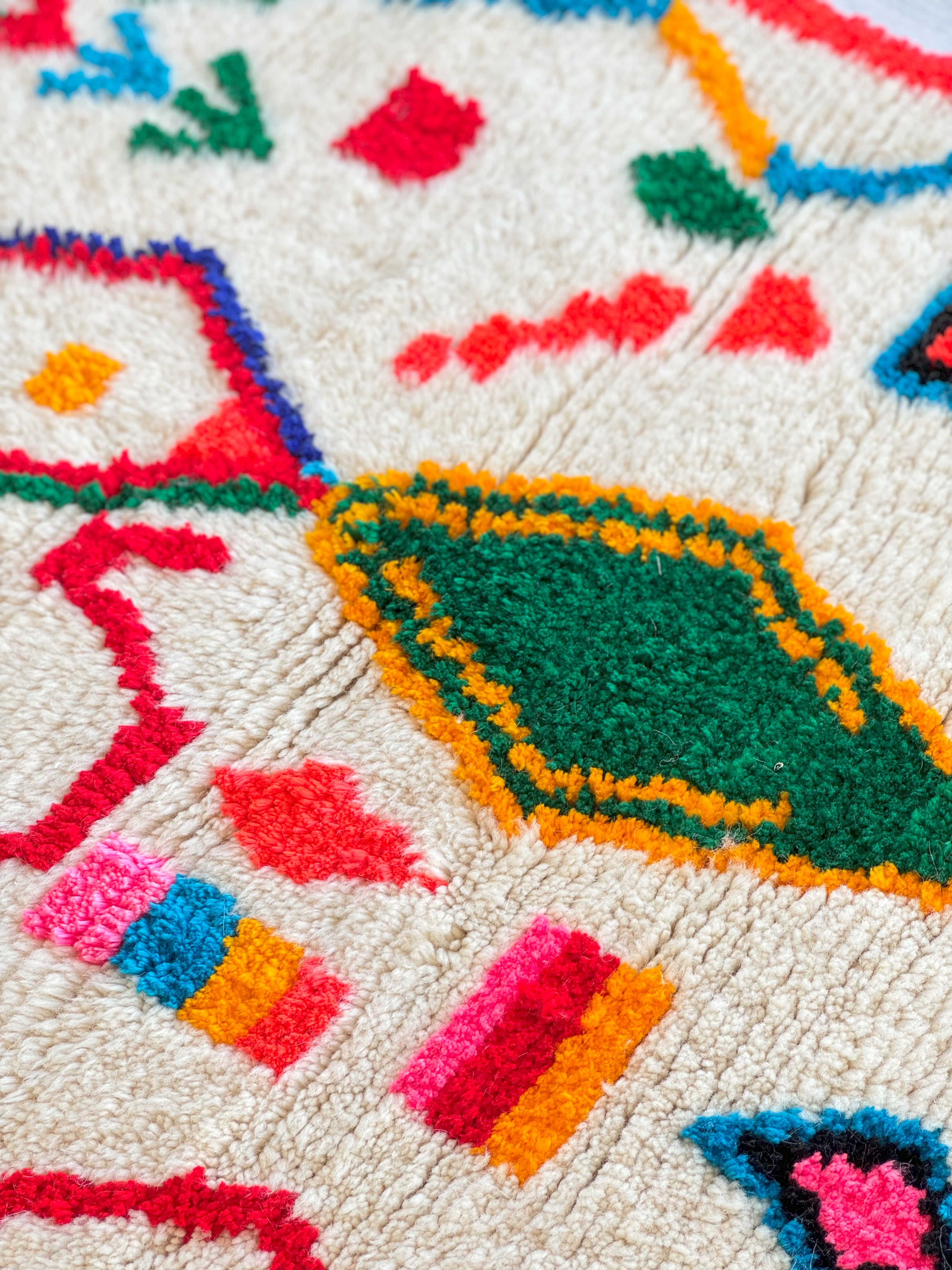 Colorful Moroccan Runner Rug - n°1376