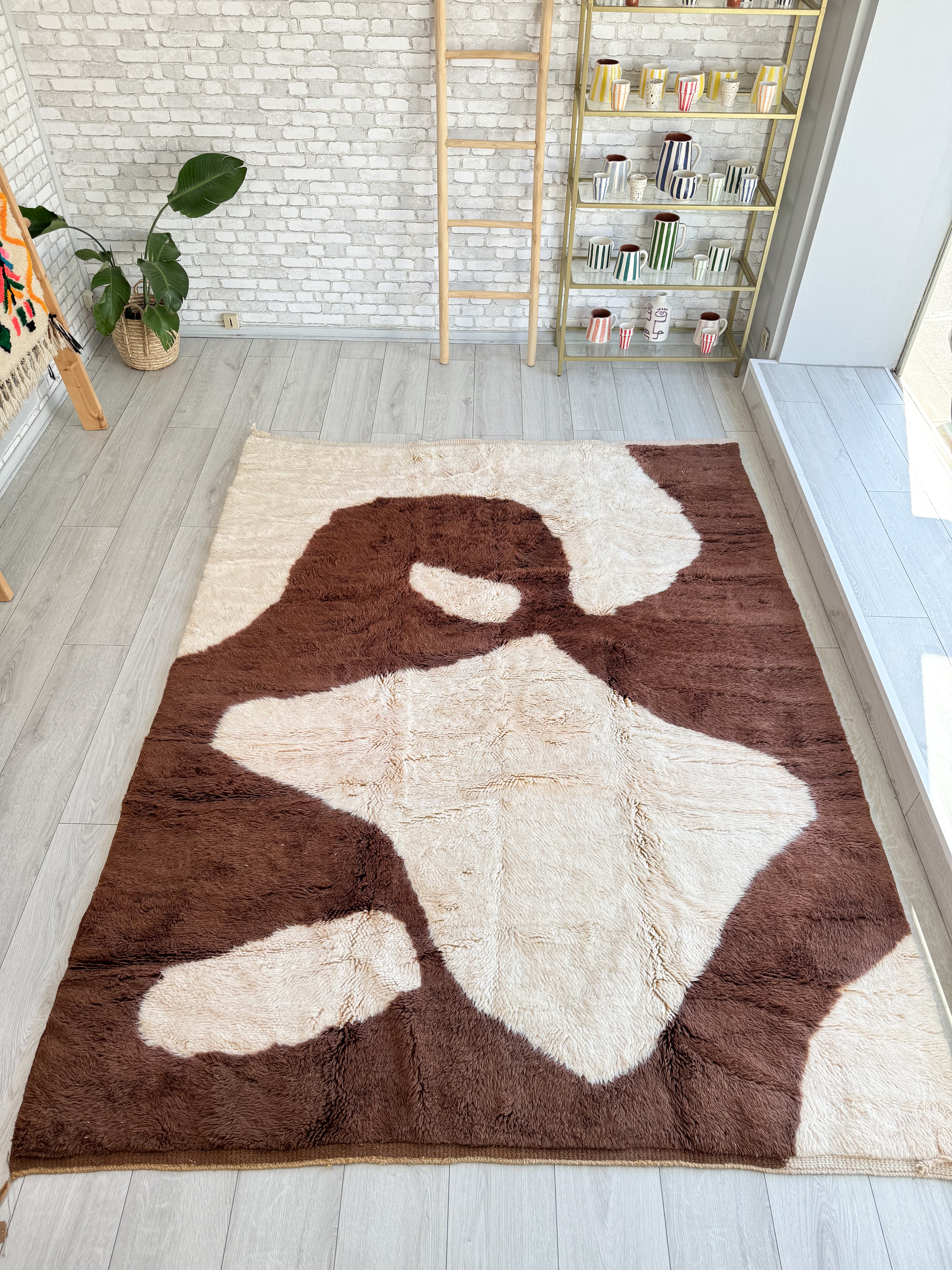 Luxurious Beni M’rirt Rug 201 x 267 cm / 6.6 x 8.8 ft - n°1405