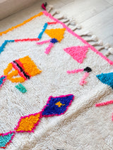 Colorful Berber rug 150 x 275 cm - n°885