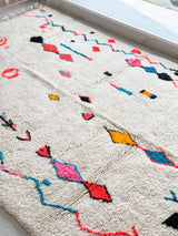 Colorful Berber rug 200 x 310 cm - n°880