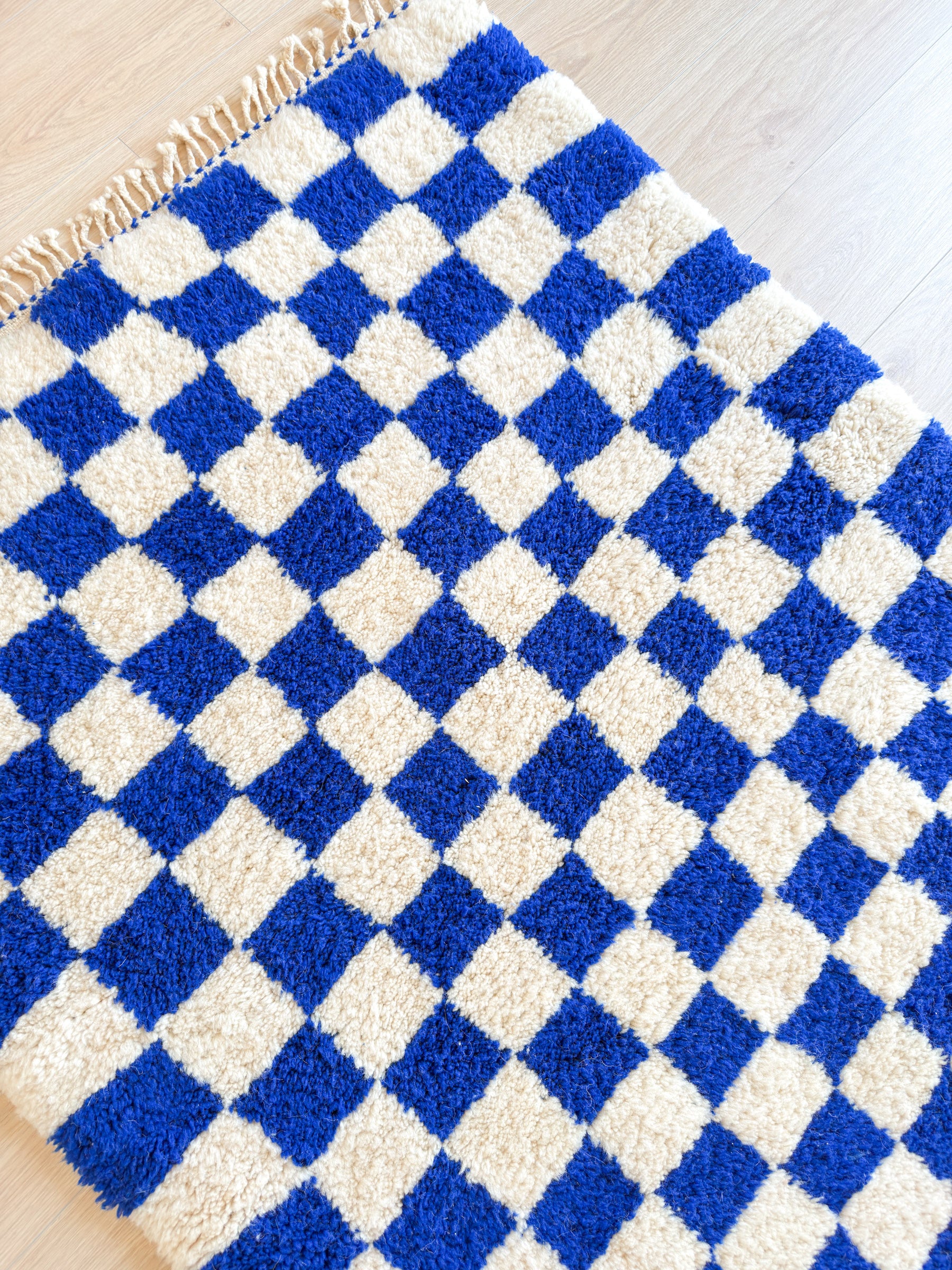 Colorful Berber rug 115 x 153 cm - n°2118