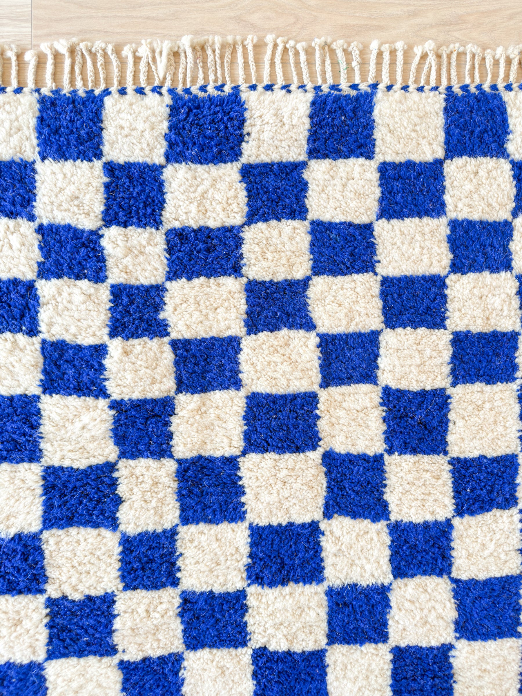 Colorful Berber rug 115 x 153 cm - n°2118
